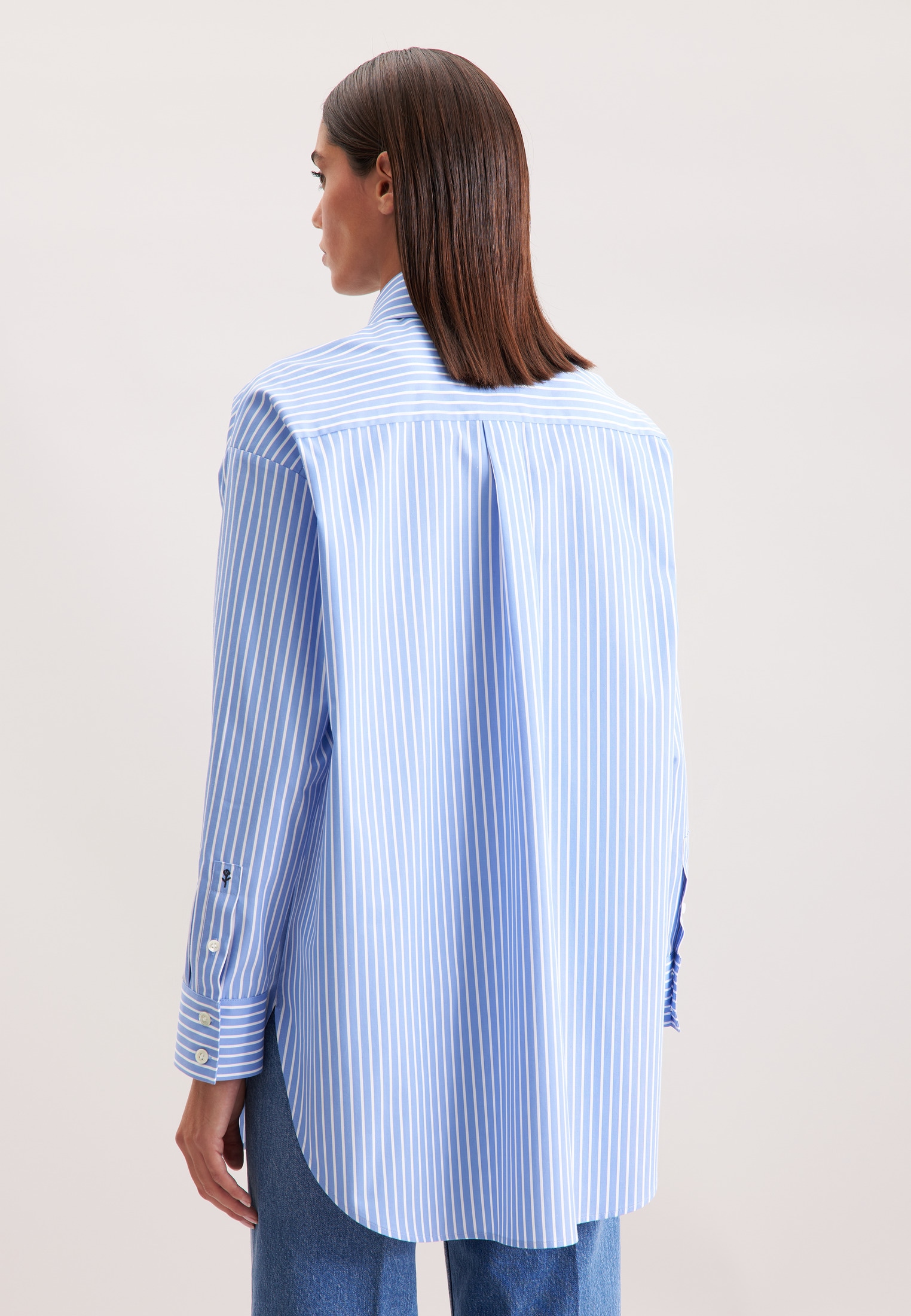 seidensticker Hemdbluse 1/1 Kragen Gestreift