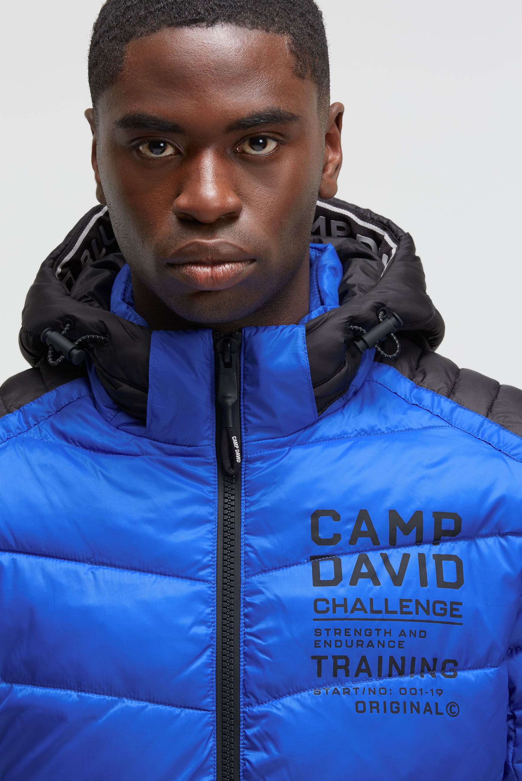 CAMP DAVID Winterjacke mit Kapuze mit abtrennbarer Kapuze
