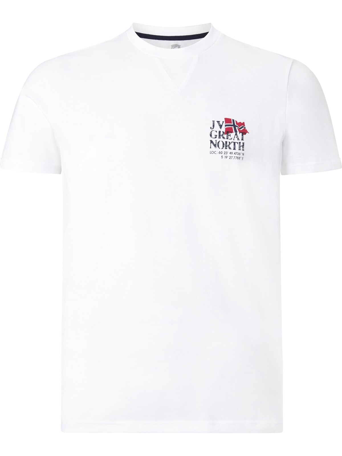 Jan Vanderstorm Rundhalsshirt »Doppelpack T-Shirt ADEKE«, (2 tlg.), in zwei Farbvarianten