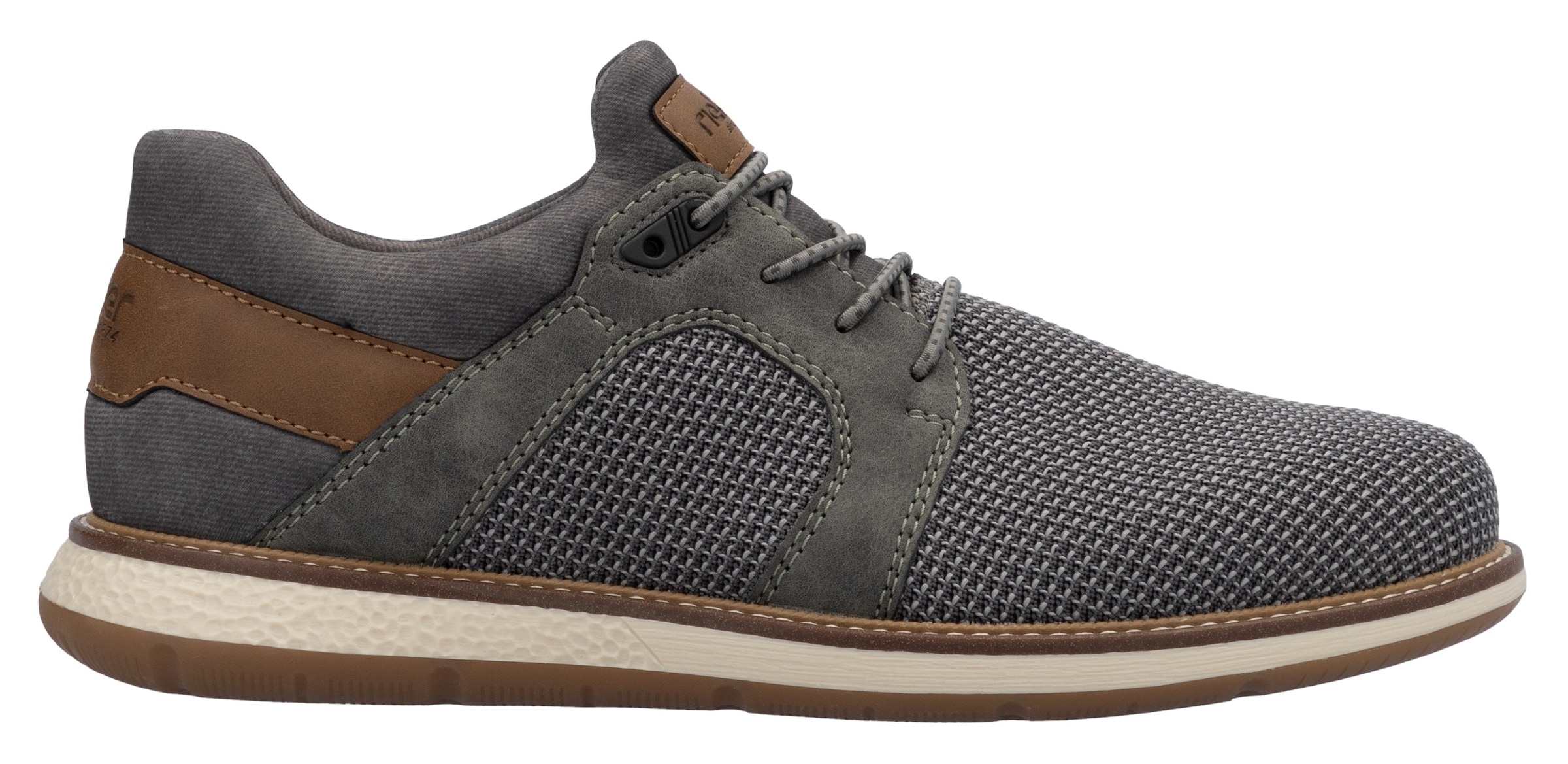 Rieker Slip-On Sneaker, Slipper, Halbschuh, Freizeitsneaker mit gepolstertem Schaftrand