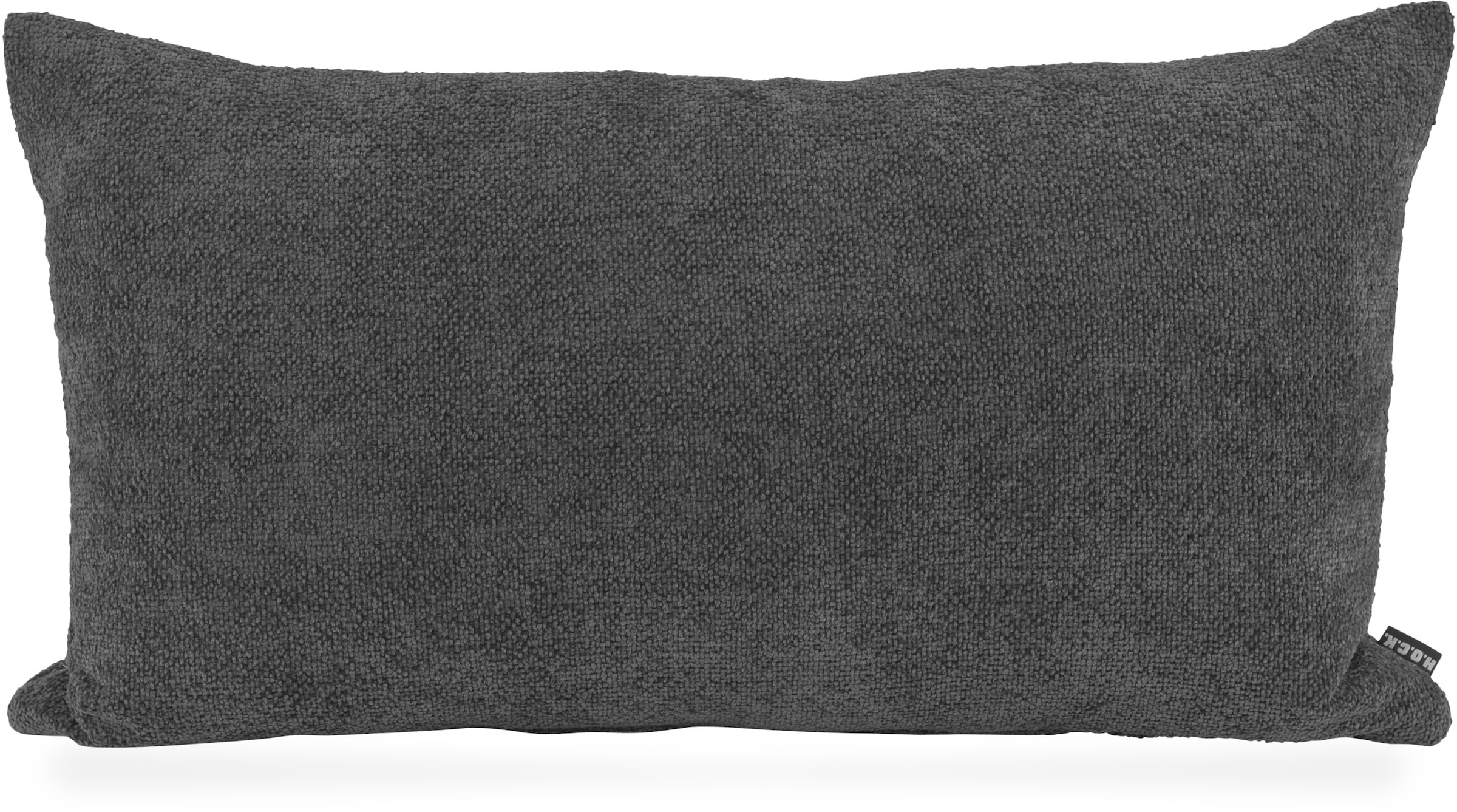 H.O.C.K. Dekokissen "Lotte" Sofakissen inkl. Füllung, 60x60cm, Bouclé einfarbig, olive, Dekokissen