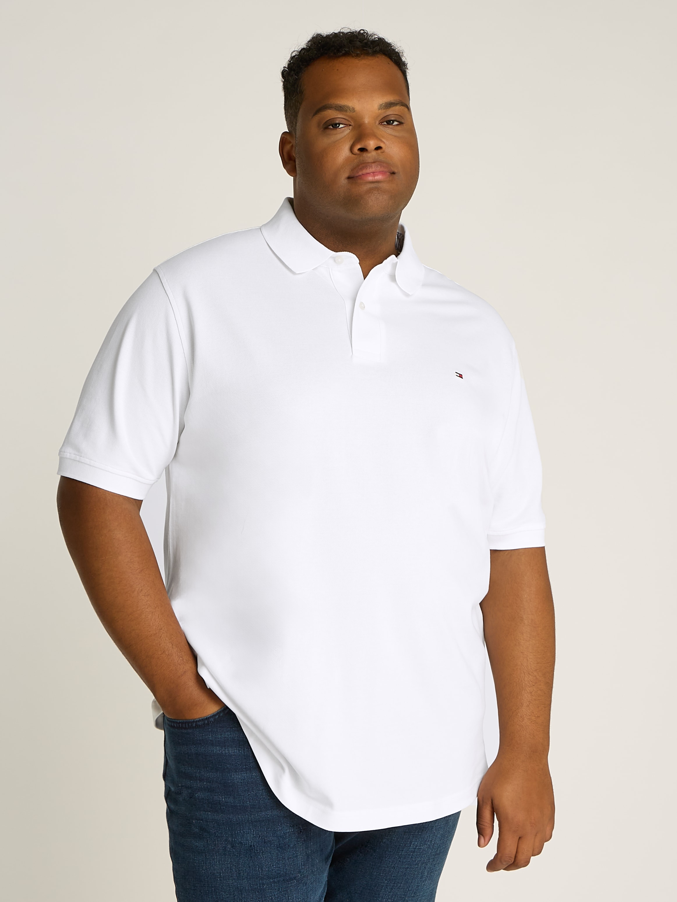 Tommy Hilfiger Big & Tall Poloshirt "BT-IM CORE 1985 CLASSIC F POLO-B", Große Größen mit Logostickerei