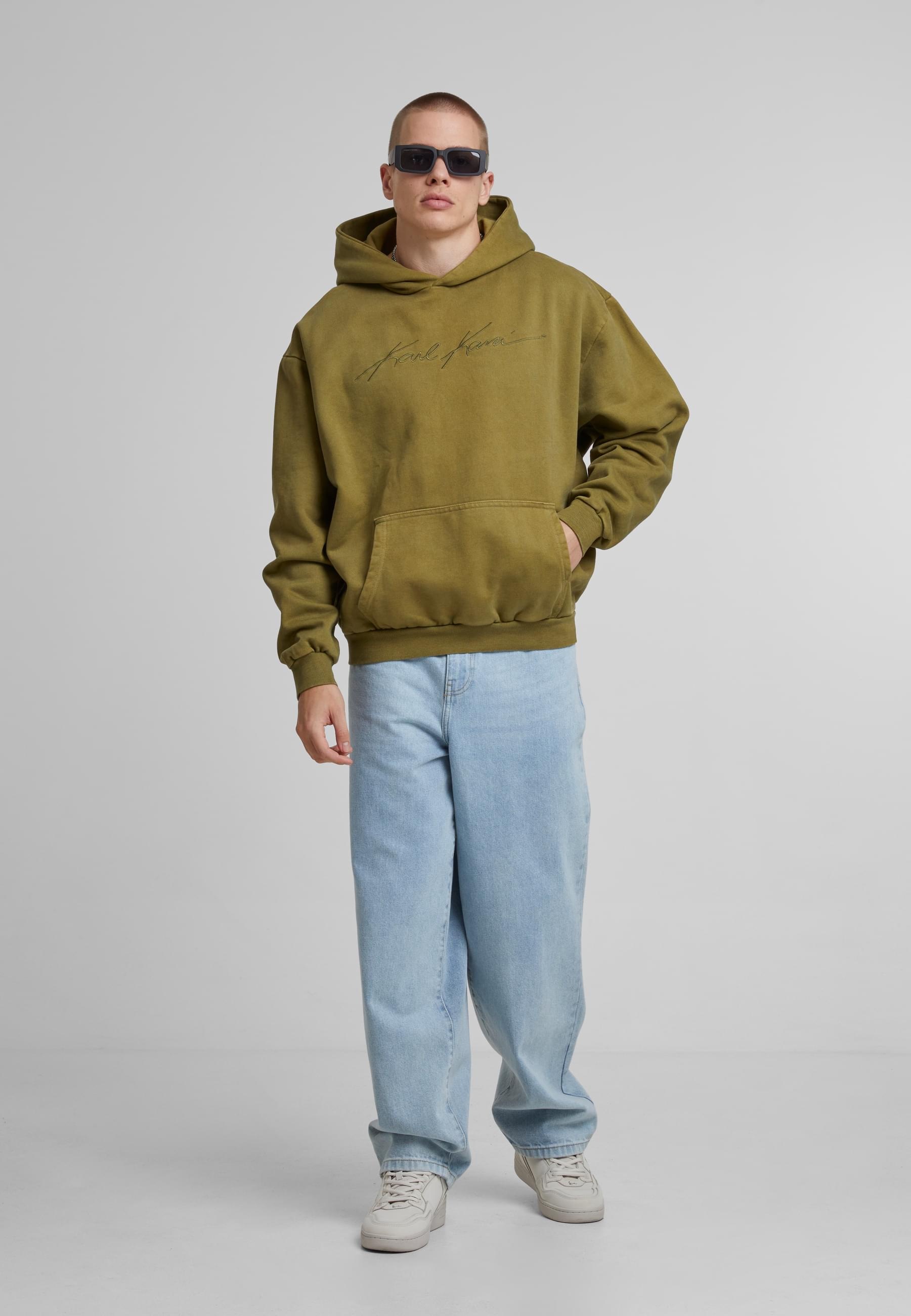 Karl Kani Kapuzensweatshirt »Karl Kani Karl Kani Autograph Heavy OS Hoodie«, (1 tlg.)