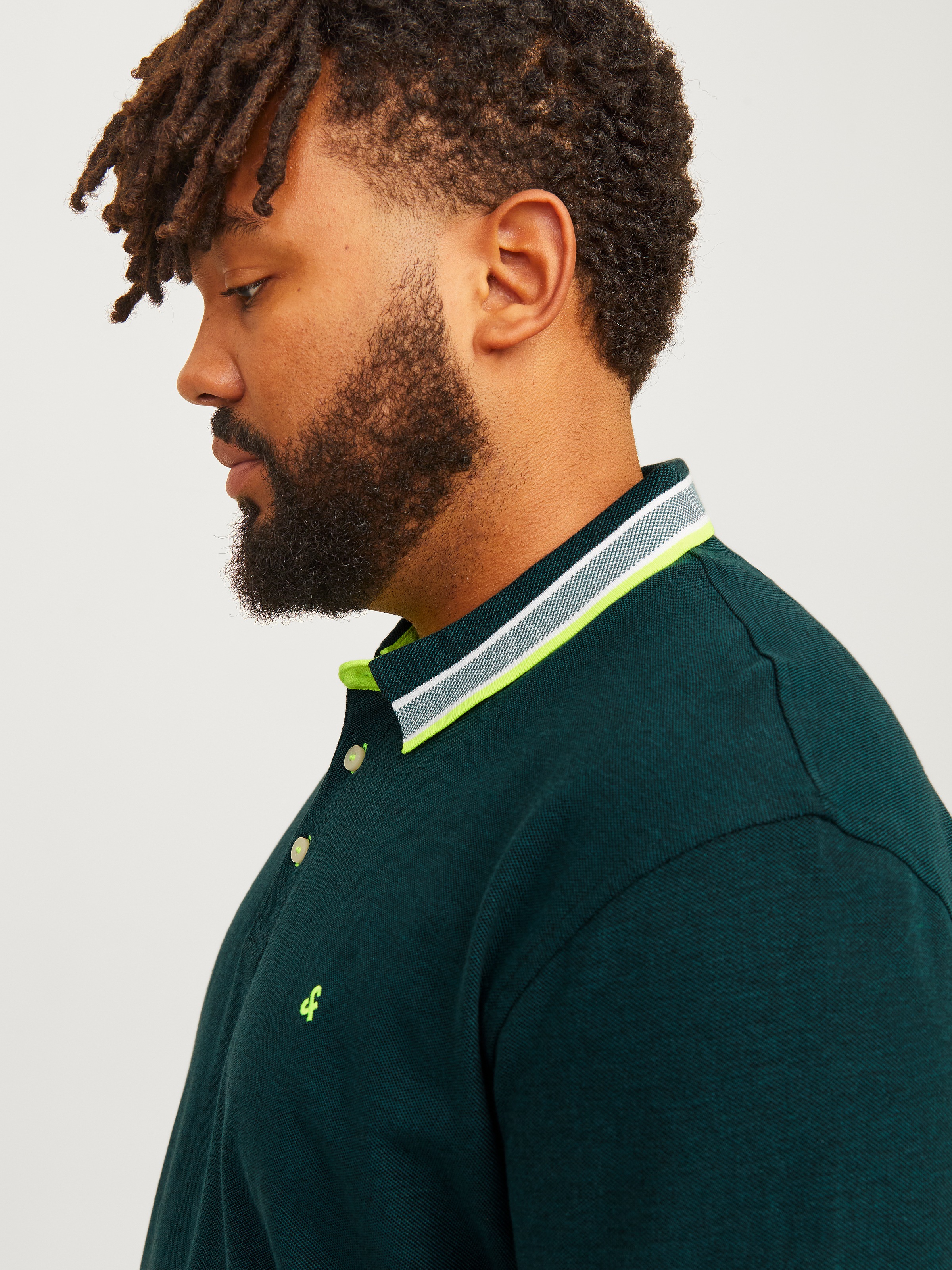 Jack & Jones Herren Poloshirt JJEPAULOS - Relaxed Fit Plussize günstig online kaufen