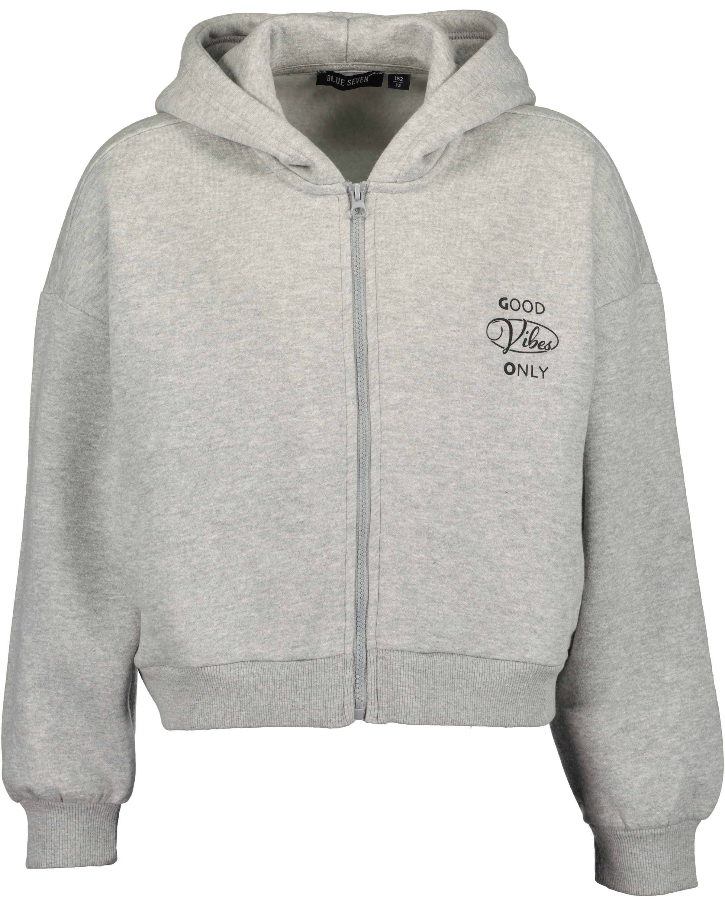 Blue Seven Kapuzensweatjacke mit kleinem Brustmotiv