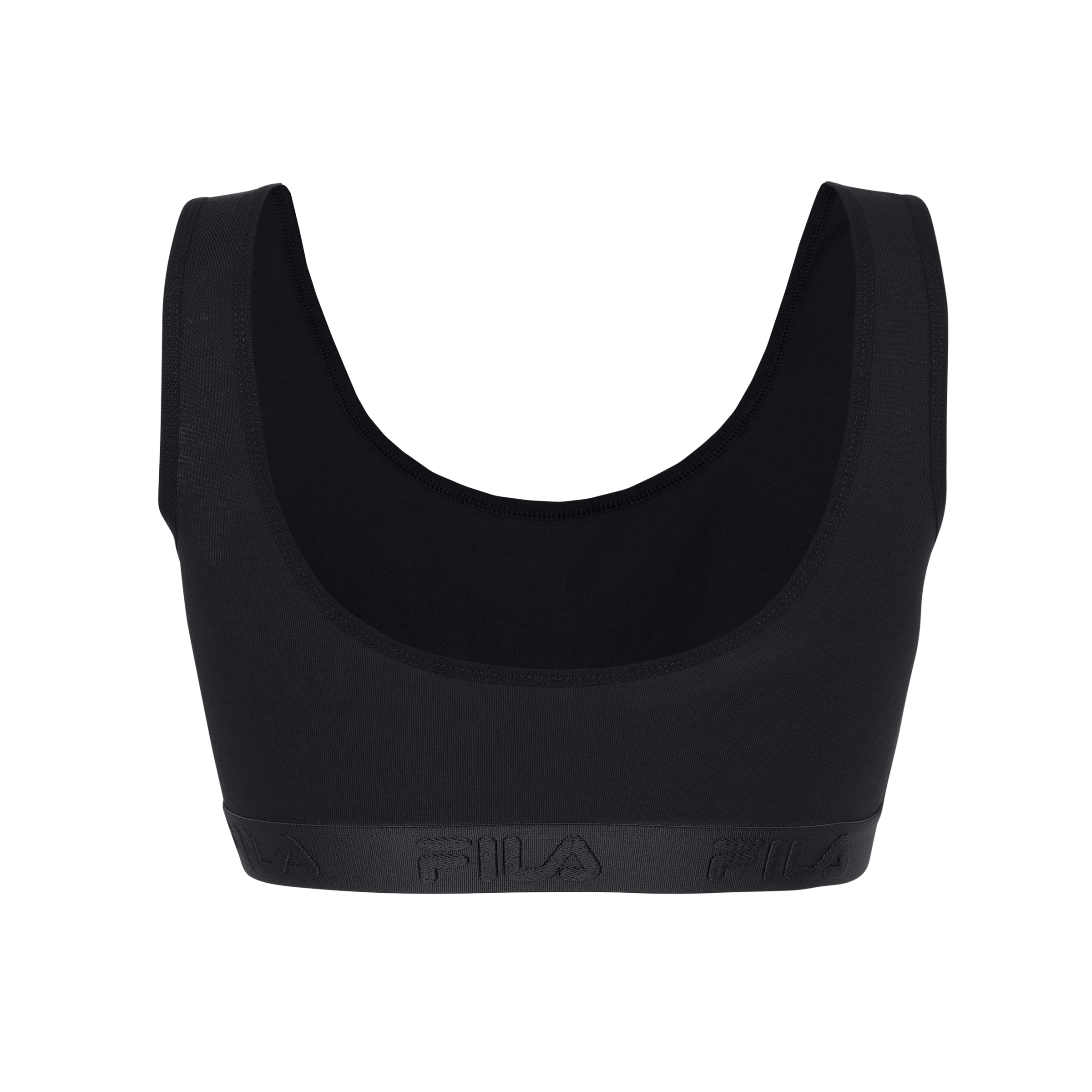 Fila Bügelloser BH elastisches Unterbrustband, Baumwollmix