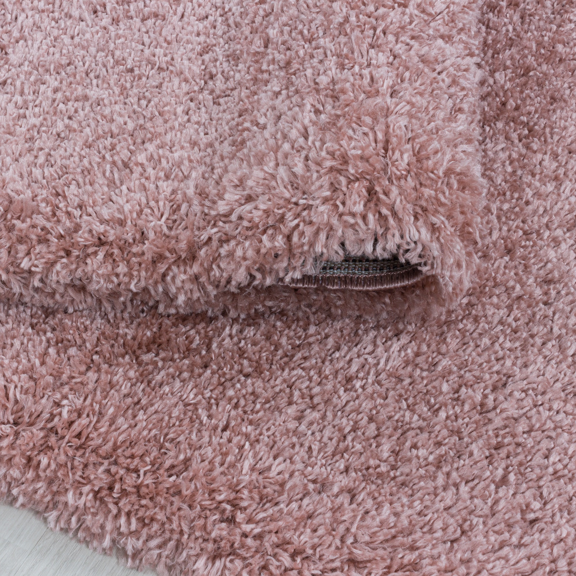 Ayyildiz Teppiche Hochflor-Teppich »FLUFFY 3500«, rund, 50 mm Höhe, Langflor, Shaggy, uni, robust, auch rechteckig erhältlich, Wohnzimmer