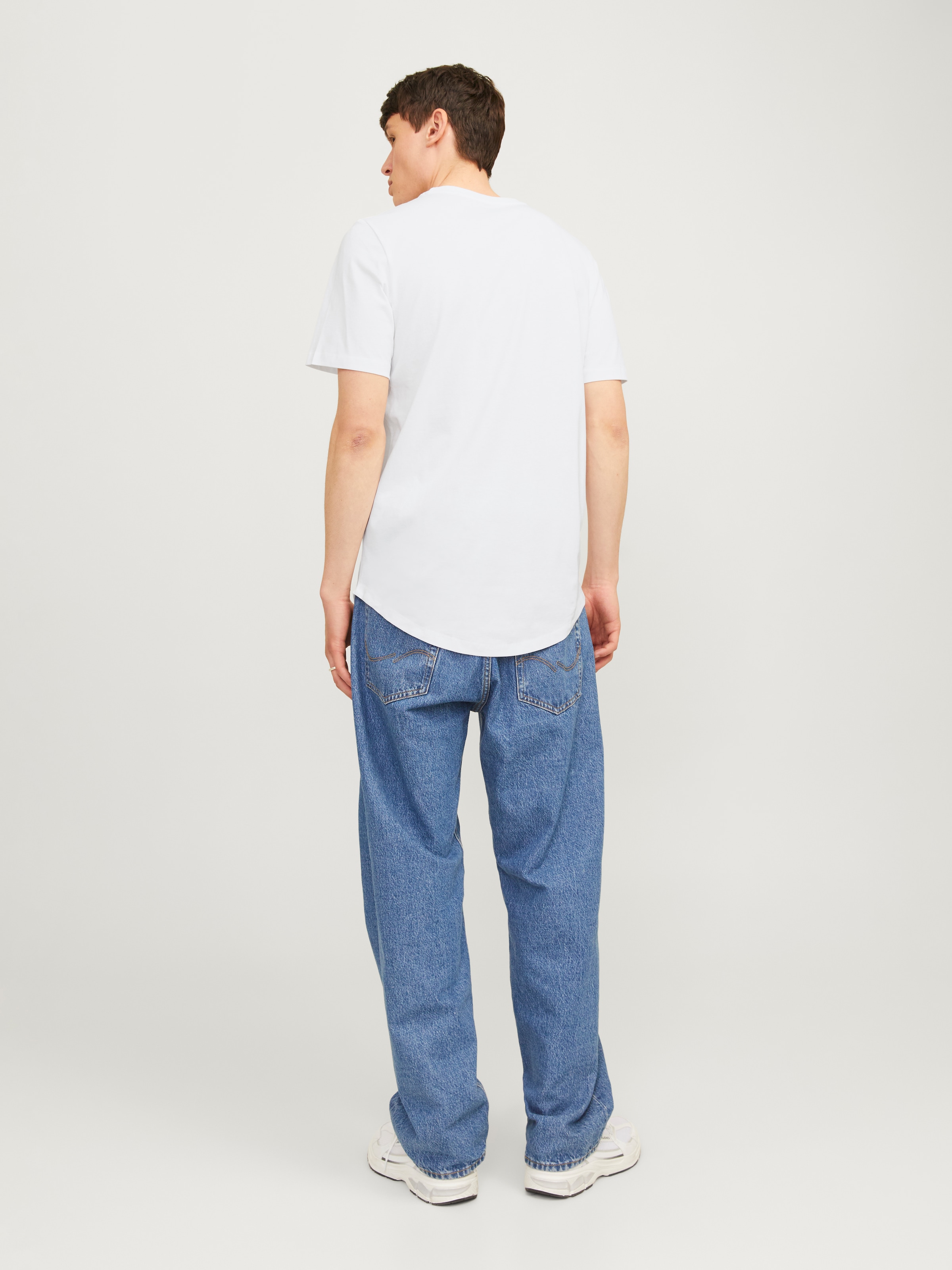 Jack & Jones Rundhalsshirt »JJENOA TEE SS CREW NECK 3PK MP NOOS«, (Packung, 3 tlg., 3er-Pack)