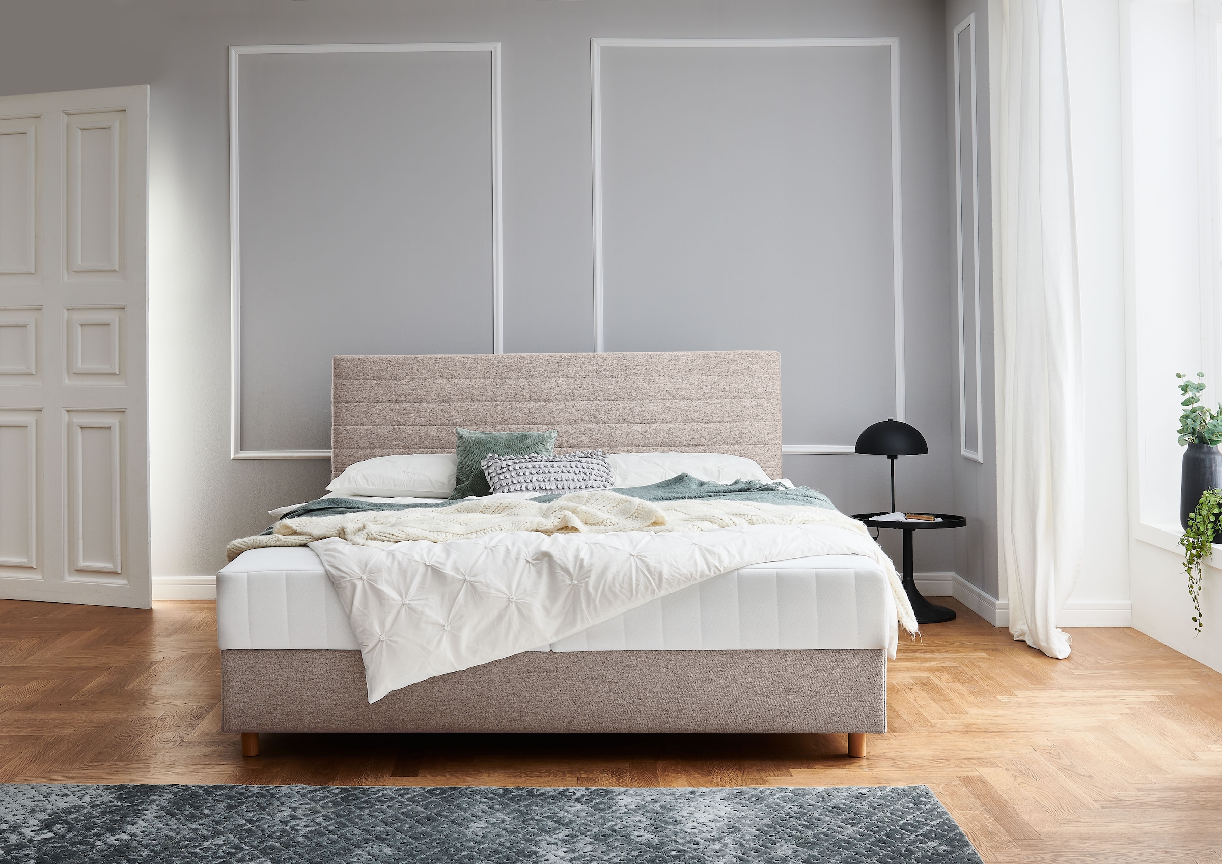 ATLANTIC home collection "Josie" mit Taschen-Federkernmatratze und Bettkasten