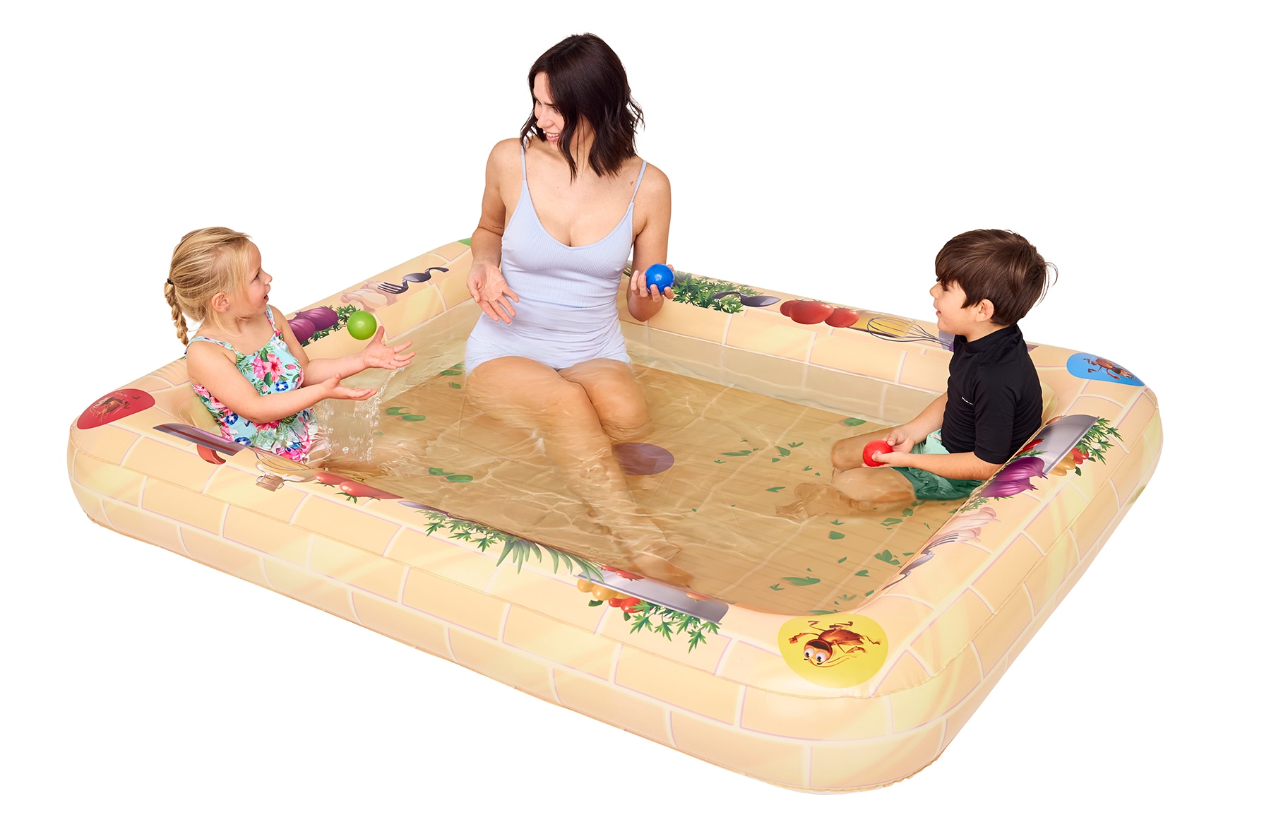 Happy People Spiel »Ravensburger Wasserspiel Kakerlakak« 2in1 Spielbrett und Pool
