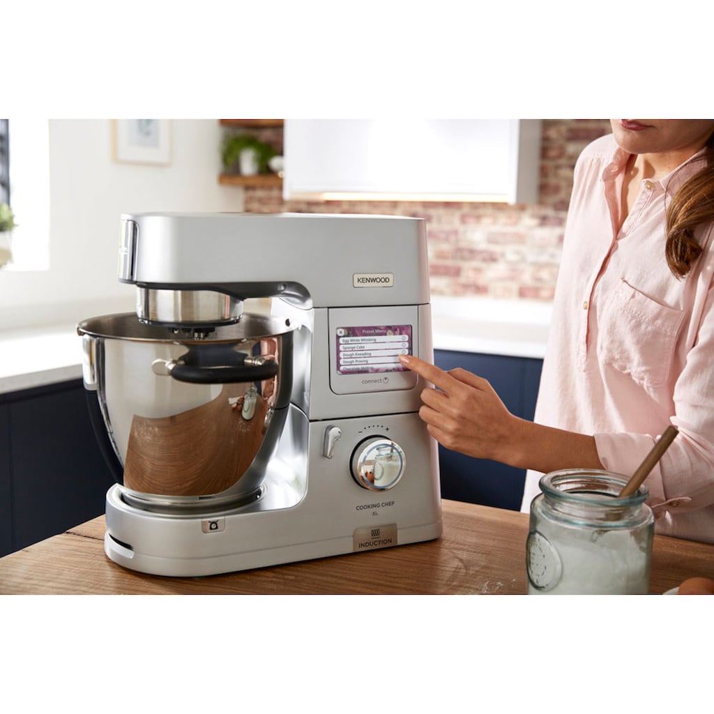 KENWOOD Küchenmaschine mit Kochfunktion »Cooking Chef XL KCL95.424SI«