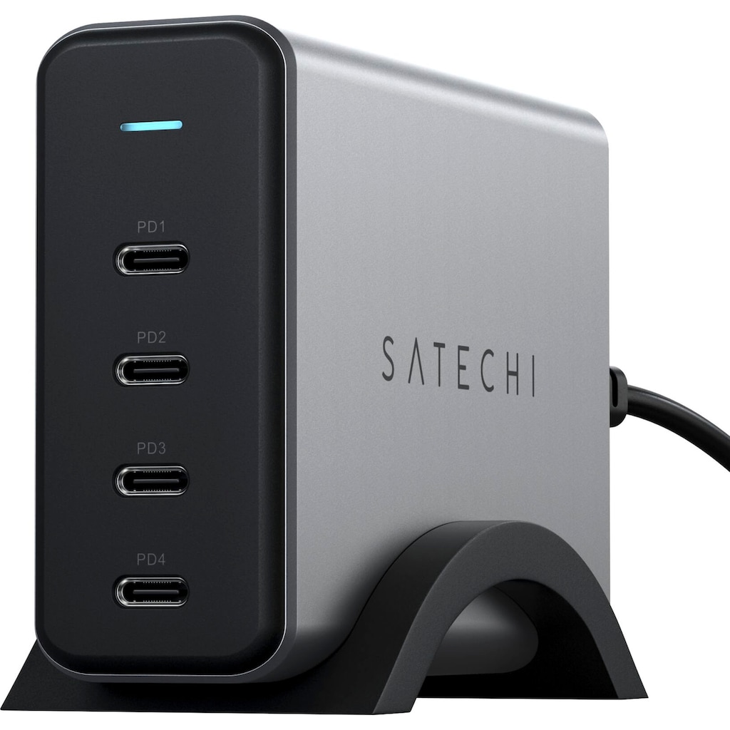 Satechi USB-Ladegerät »165W USB-C 4-Port PD GaN Charger«, (1 St.)