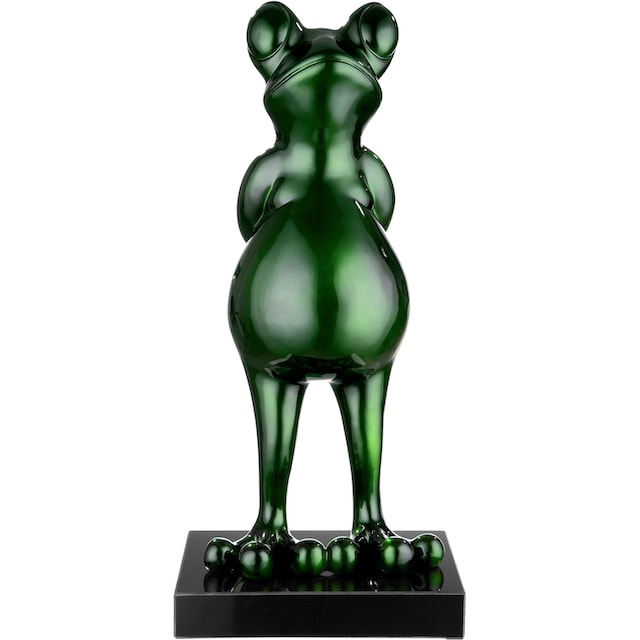 BAUR bestellen »Skulptur | Frog«, auf by Tierfigur Casablanca Marmorbase Gilde