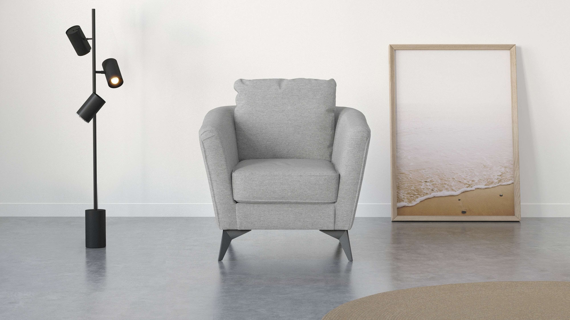 Places of Style Cocktailsessel "MATTHEW Sessel, Maße B/T/H: 83/85/88 cm", m günstig online kaufen
