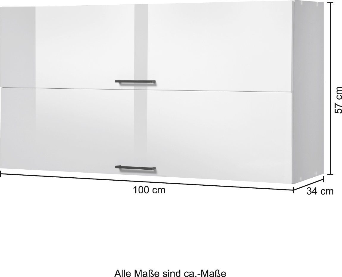 HELD MÖBEL Klapphängeschrank »Trier«, mit 2 Klappen, Breite 100 cm  bestellen | BAUR