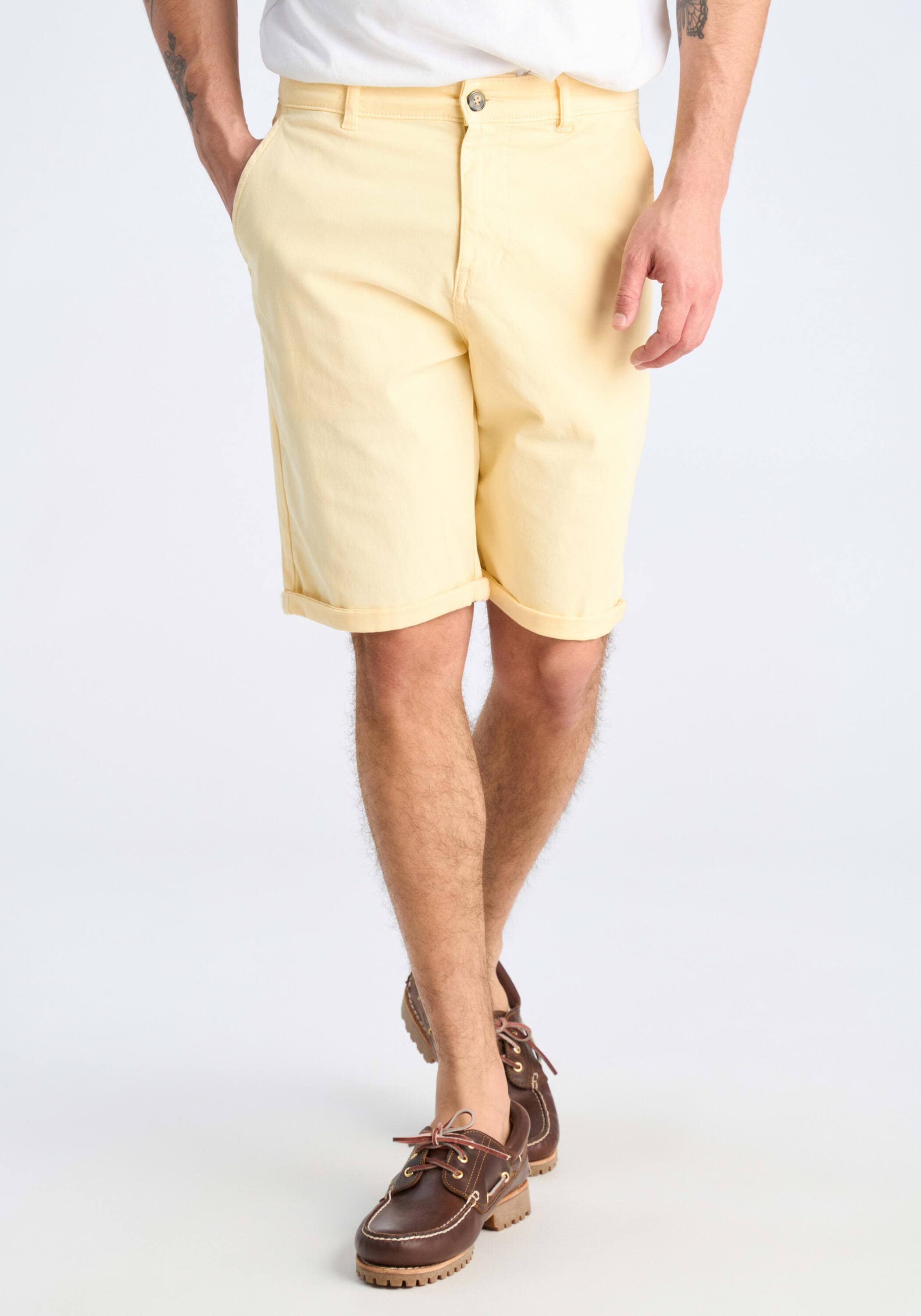 LINDBERGH Chinoshorts "Chino-Shorts Relaxed Fit" günstig online kaufen