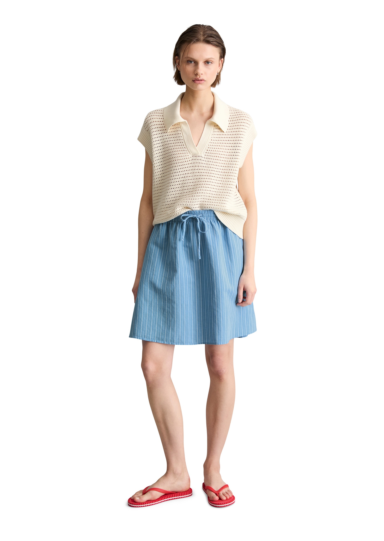 Marc O'Polo DENIM Strickpullover »aus Organic Cotton«