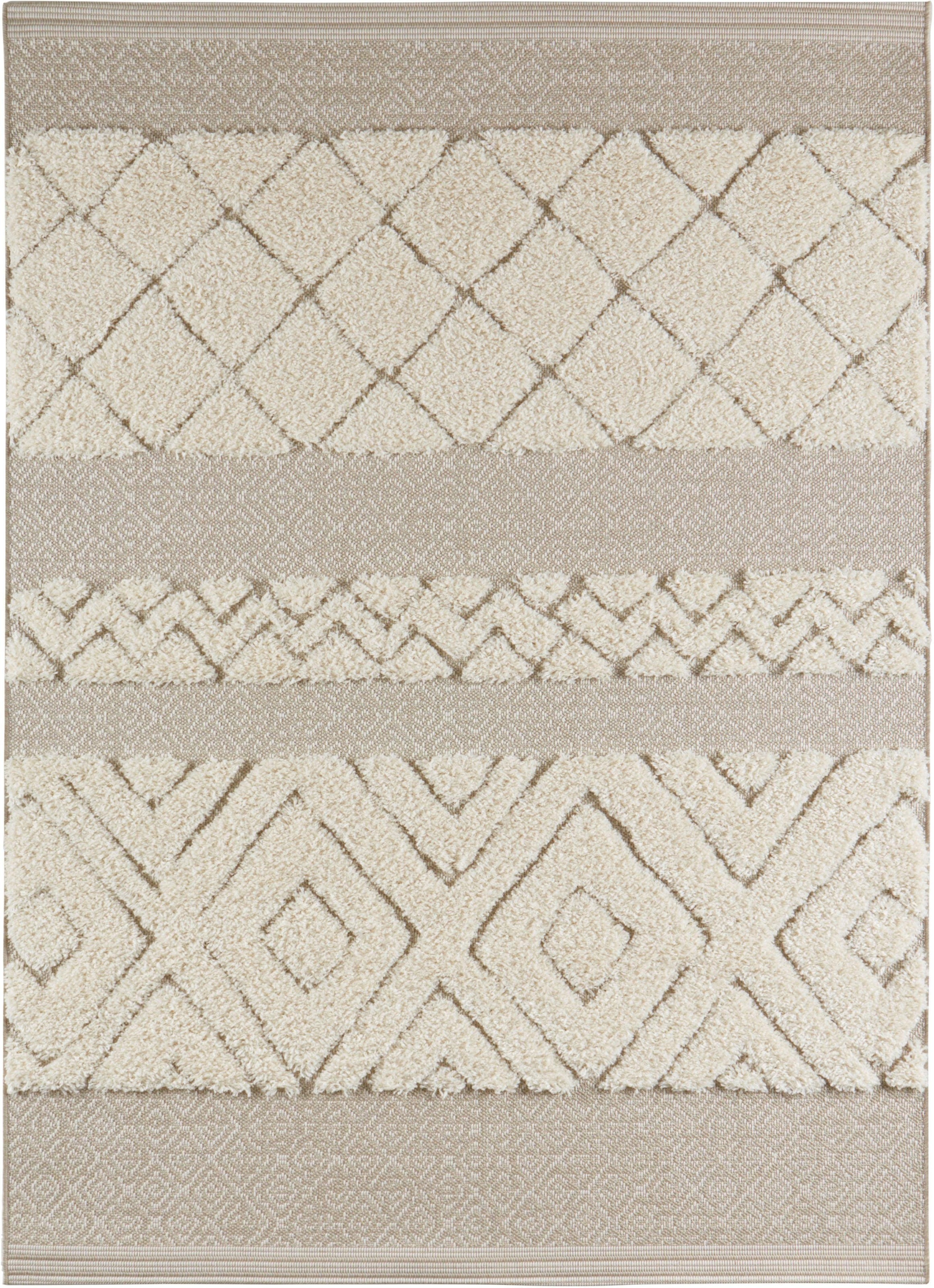 HANSE Home Teppich »Todra«, rechteckig, 22 mm Höhe, Teppichläufer, 3D Effekt, Vintage, Ethno, Schlafzimmer, Wohnzimmer