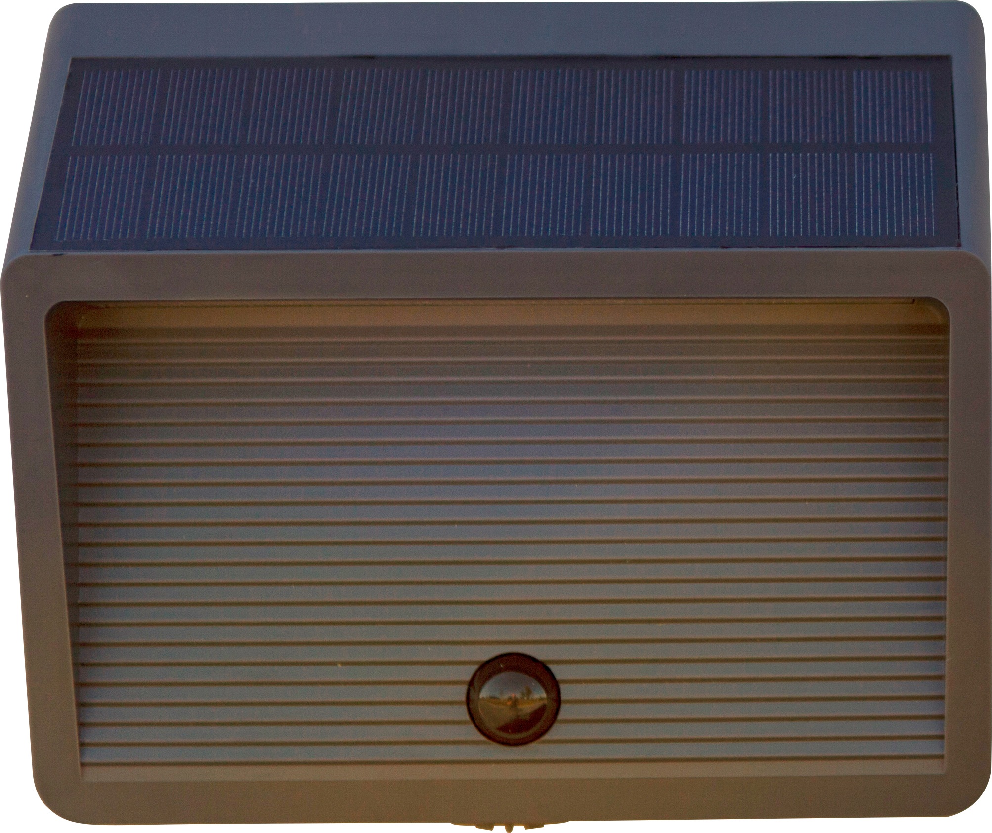 LUTEC LED Solarleuchte »LED-Solar-Aussenleuchte LINKO«, 1 flammig, Leuchtmittel LED-Board | LED fest integriert, Design-Award