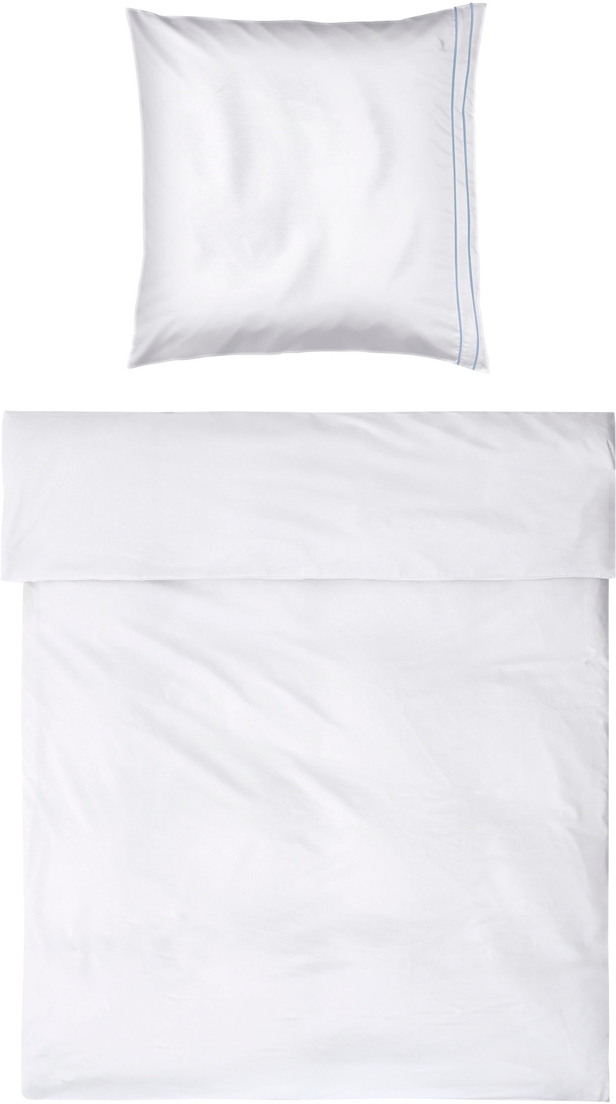 Möve Bettwäsche "Möve Noblesse Bettwäsche Set" 2 Stk. tlg. mit eleganten Bi günstig online kaufen