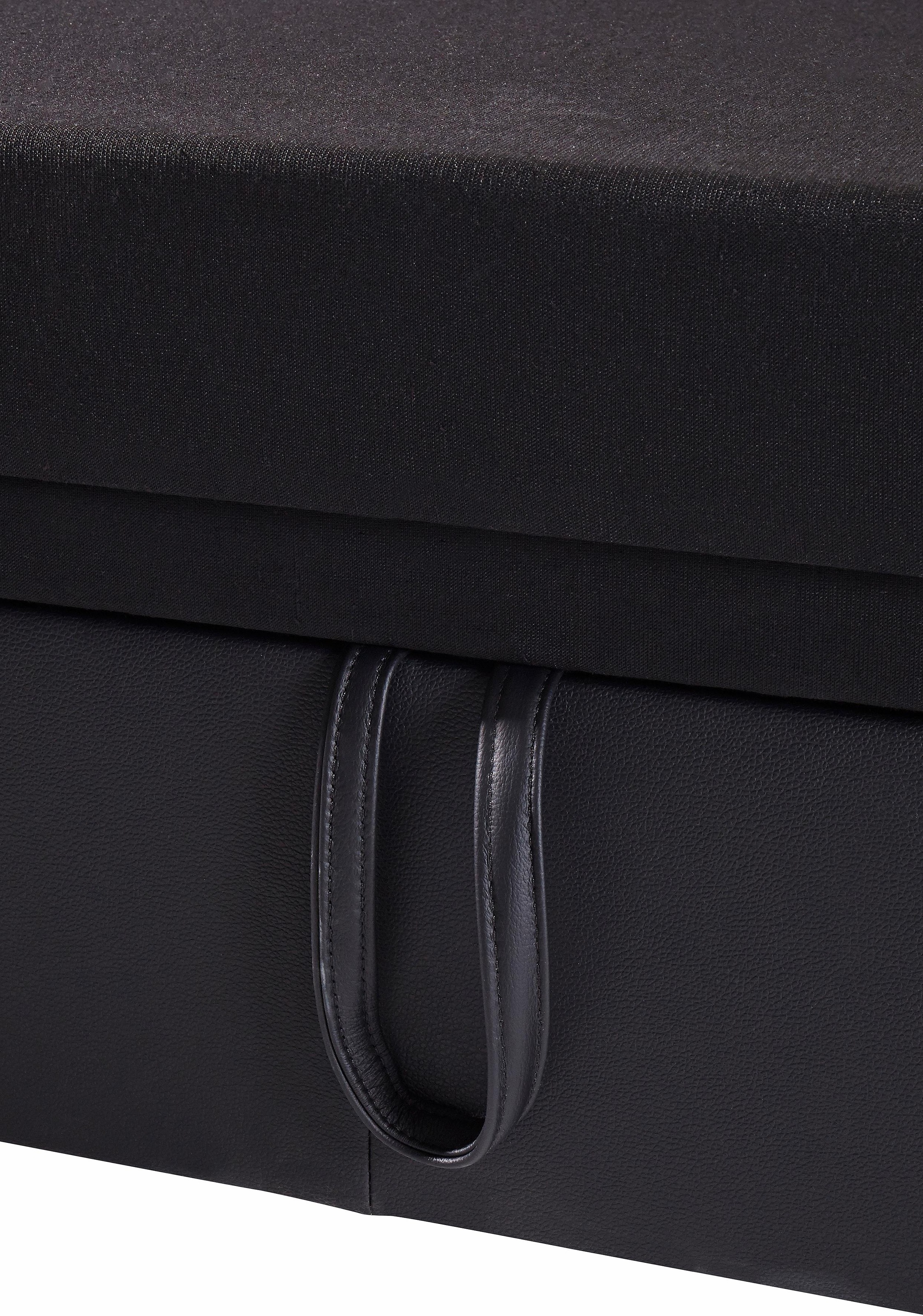 sit&more Wohnlandschaft »Pisa U-Form«, mit Federkern, wahlweise mit Bettfunktion