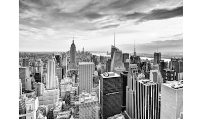 Komar Fototapete »NYC Black And White«, 368x254 cm (Breite x Höhe) auf  Raten | BAUR