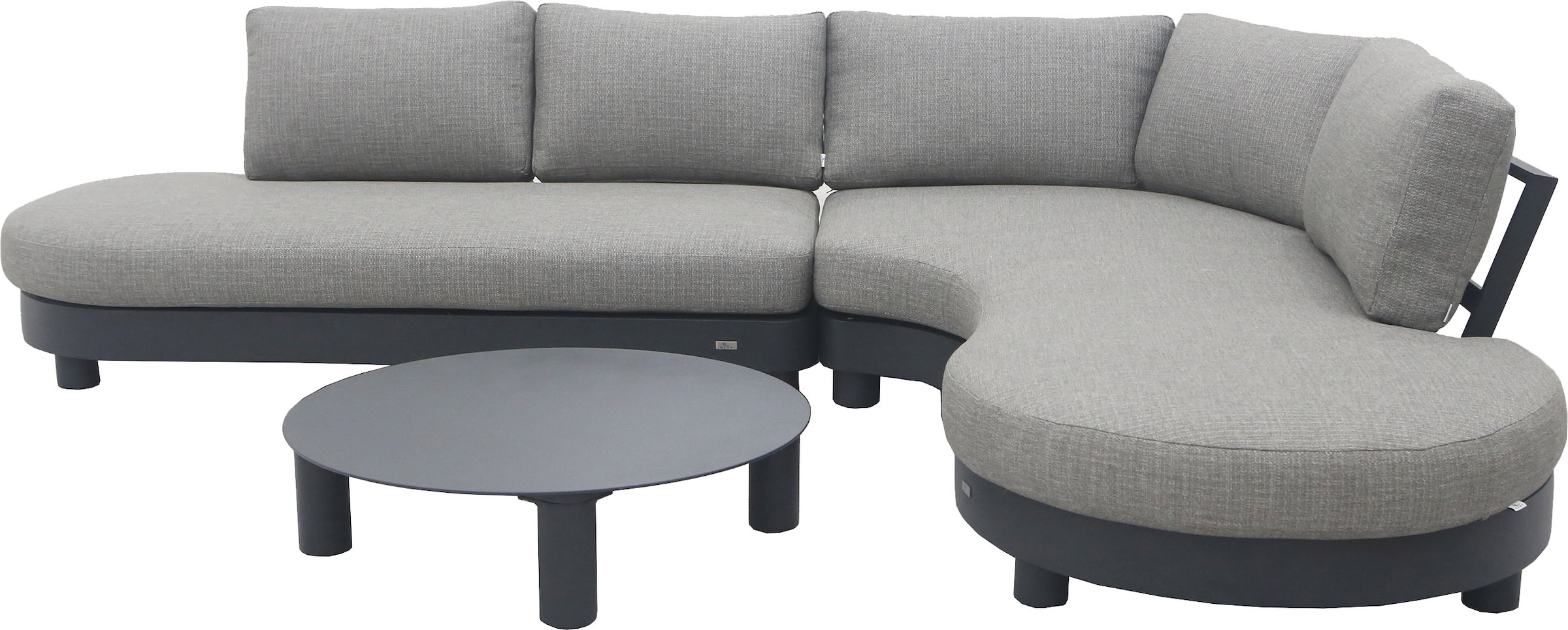 Best Gartenlounge-Set »Salerno«, (Set, 10 tlg.), bestehend aus 2 Sitzbänken, 1 Tisch und 7 Kissen