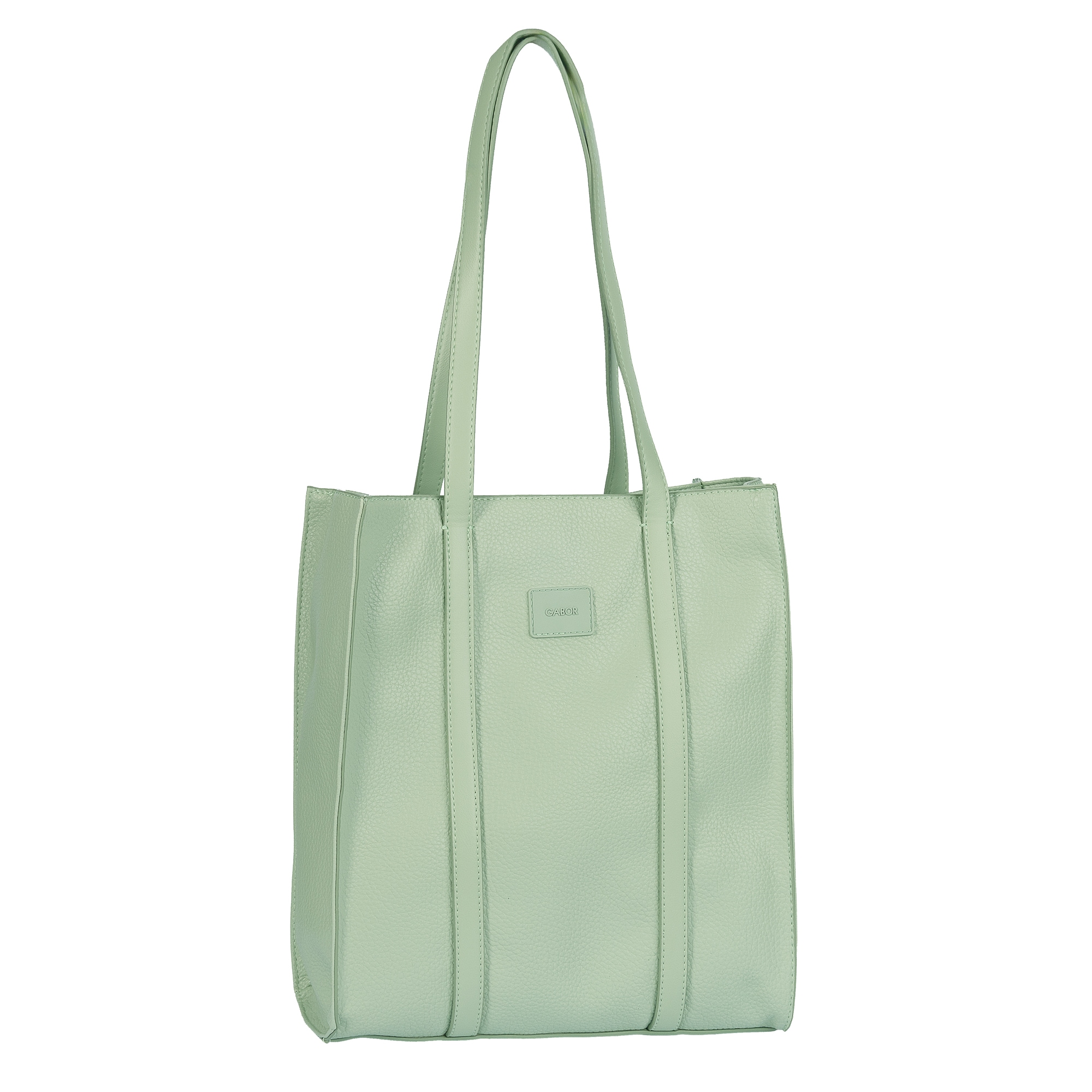 Gabor Shopper "Elfie" Damen Schultertasche mit einem Logo Rubber Patch