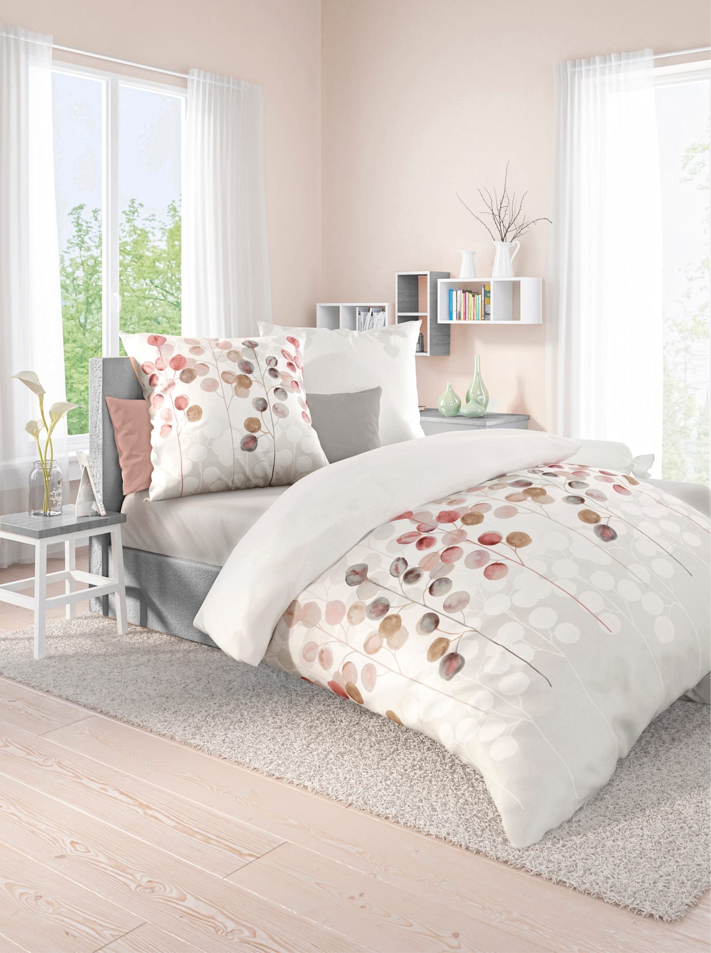 Biberna Bettwäsche 2 Stk. tlg. günstig online kaufen