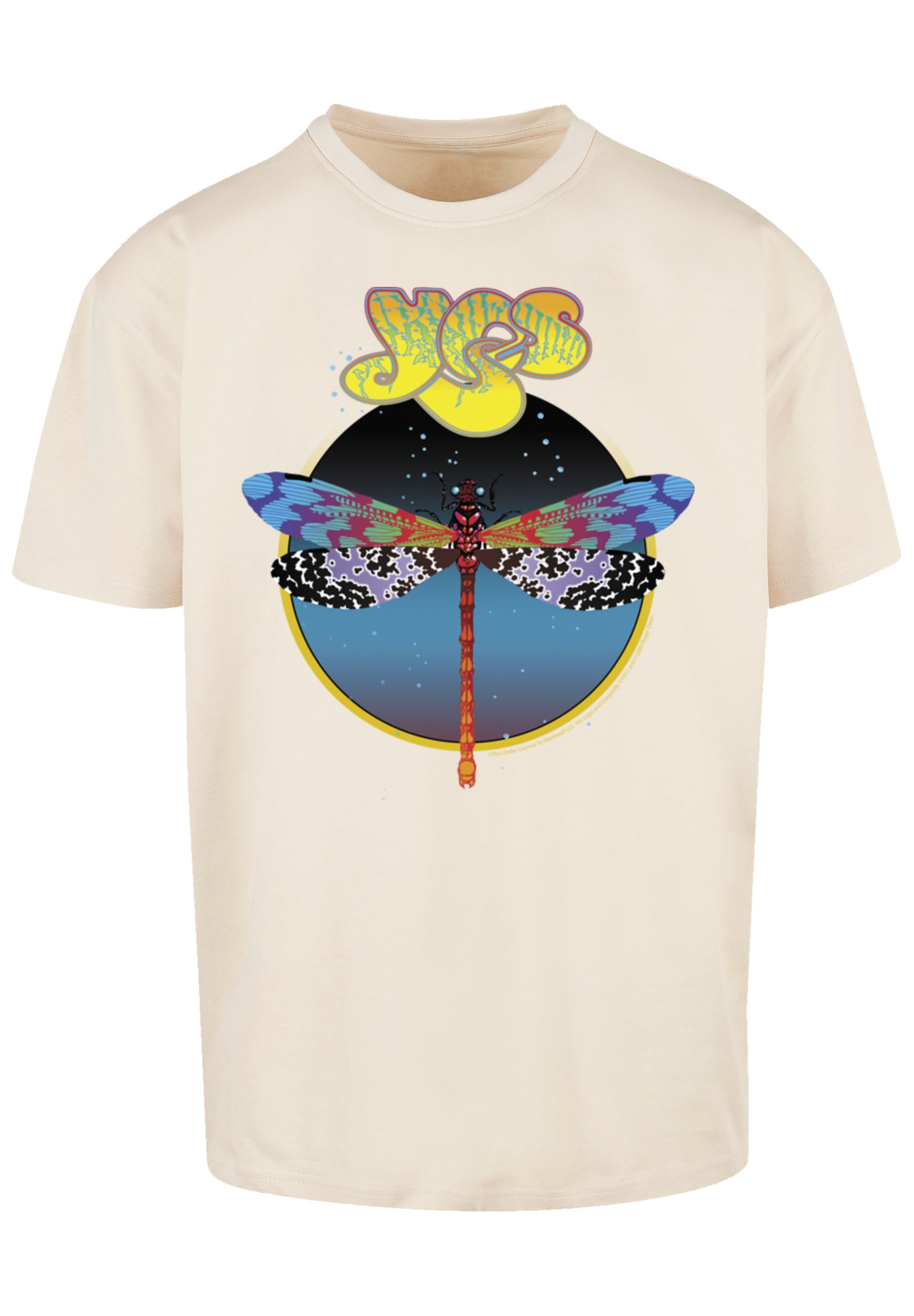 F4NT4STIC T-Shirt »YES Dragonfly Tour V1«, Premium Qualität