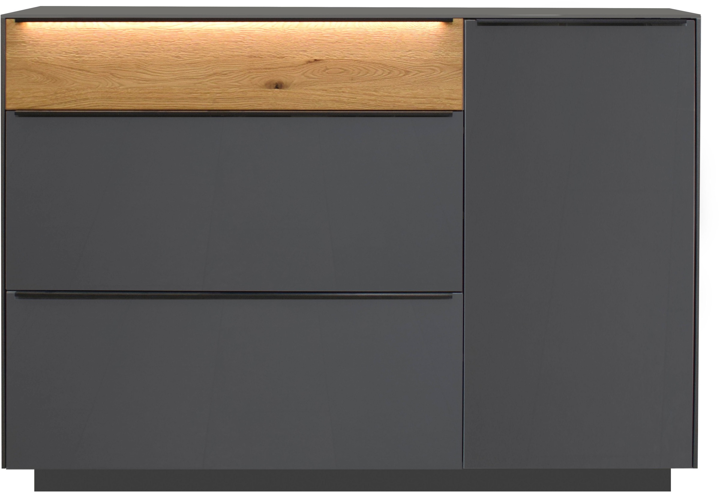 Mäusbacher Schuhschrank »Nova Garderobe« inkl. Metallschuhkörbe und  Griffbeleuchtung BHT 107 x 110 x 32 cm
