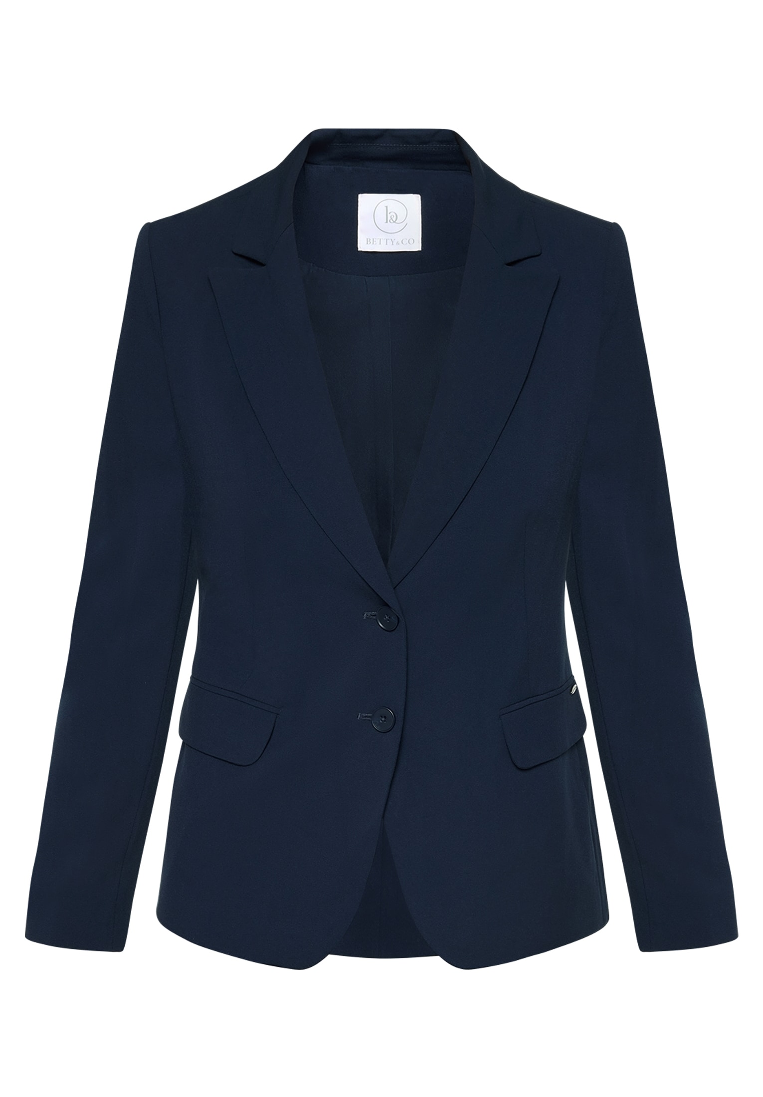 Betty&Co Longblazer »Damen Klassischer Blazer mit Taschen« Druckfutter