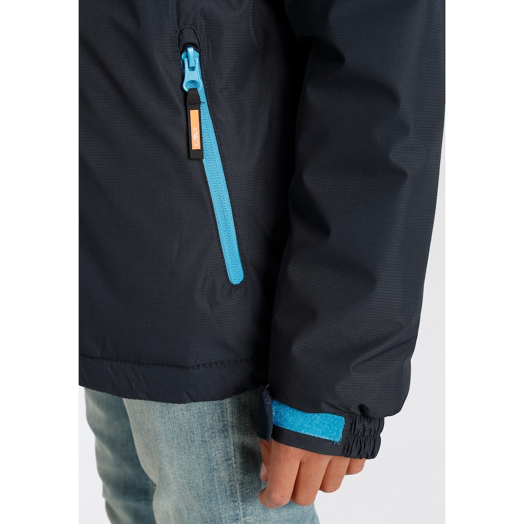 CMP Outdoorjacke »KID JACKET FIX HOOD - für Kinder«, mit Kapuze