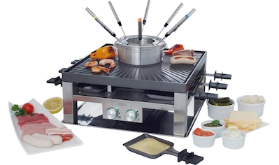 Tischgrill »SOLIS Combi Grill«, 2000 W, 3 in 1, Fondue, Raclette