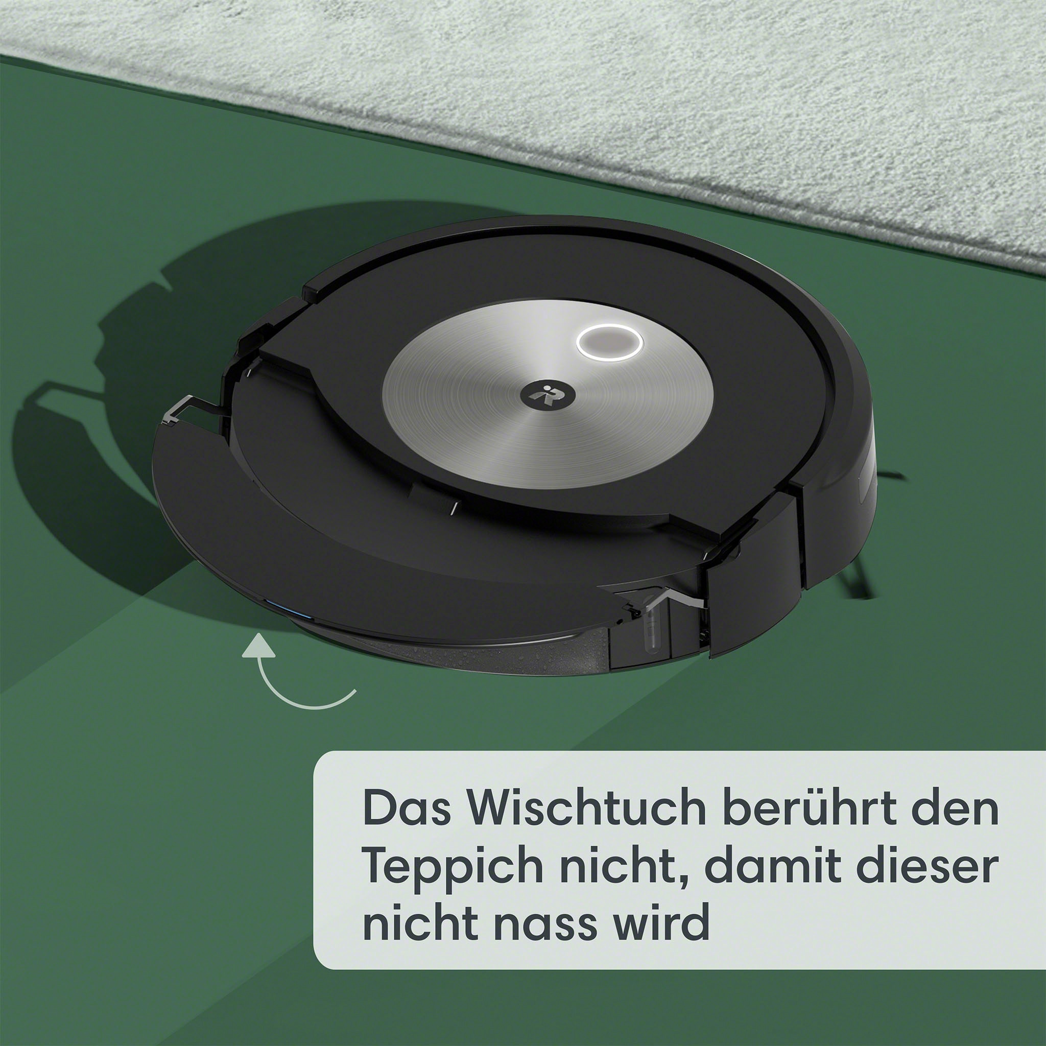 iRobot Saugroboter »Roomba Combo j7 (c715840)«, Saug- und Wischroboter