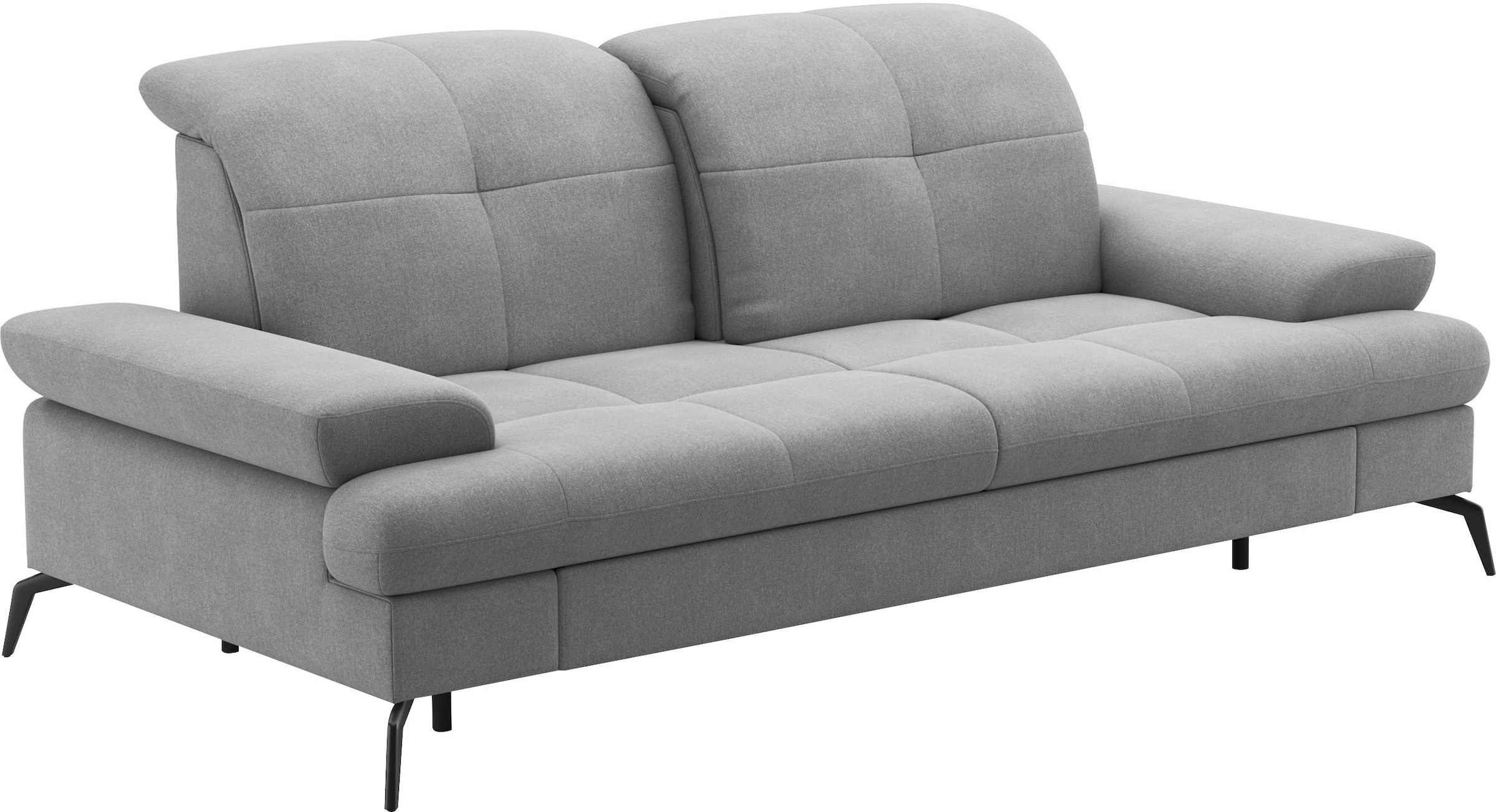 sit&more 2,5-Sitzer »Amica, inkl. Sitztiefenverstellung und Armteilverstellung«, wahlweise mit Kopfteilverstellung und Bettfunktion