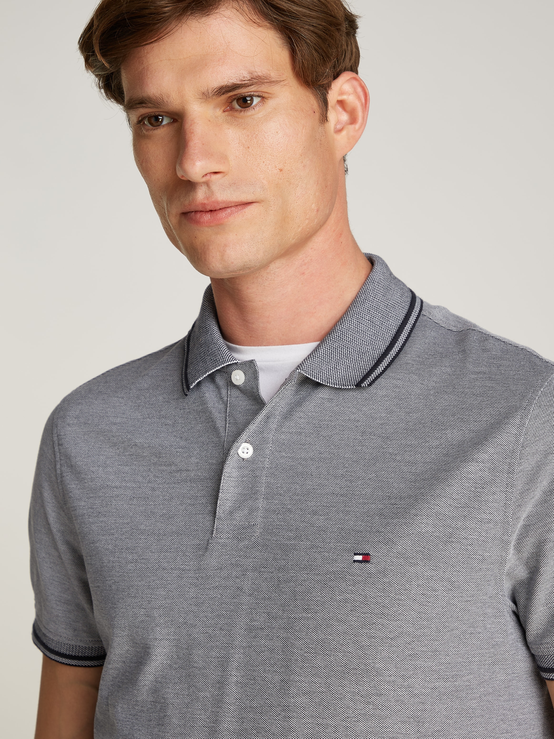 Tommy Hilfiger Poloshirt »OXFORD TWO TONE REG POLO«