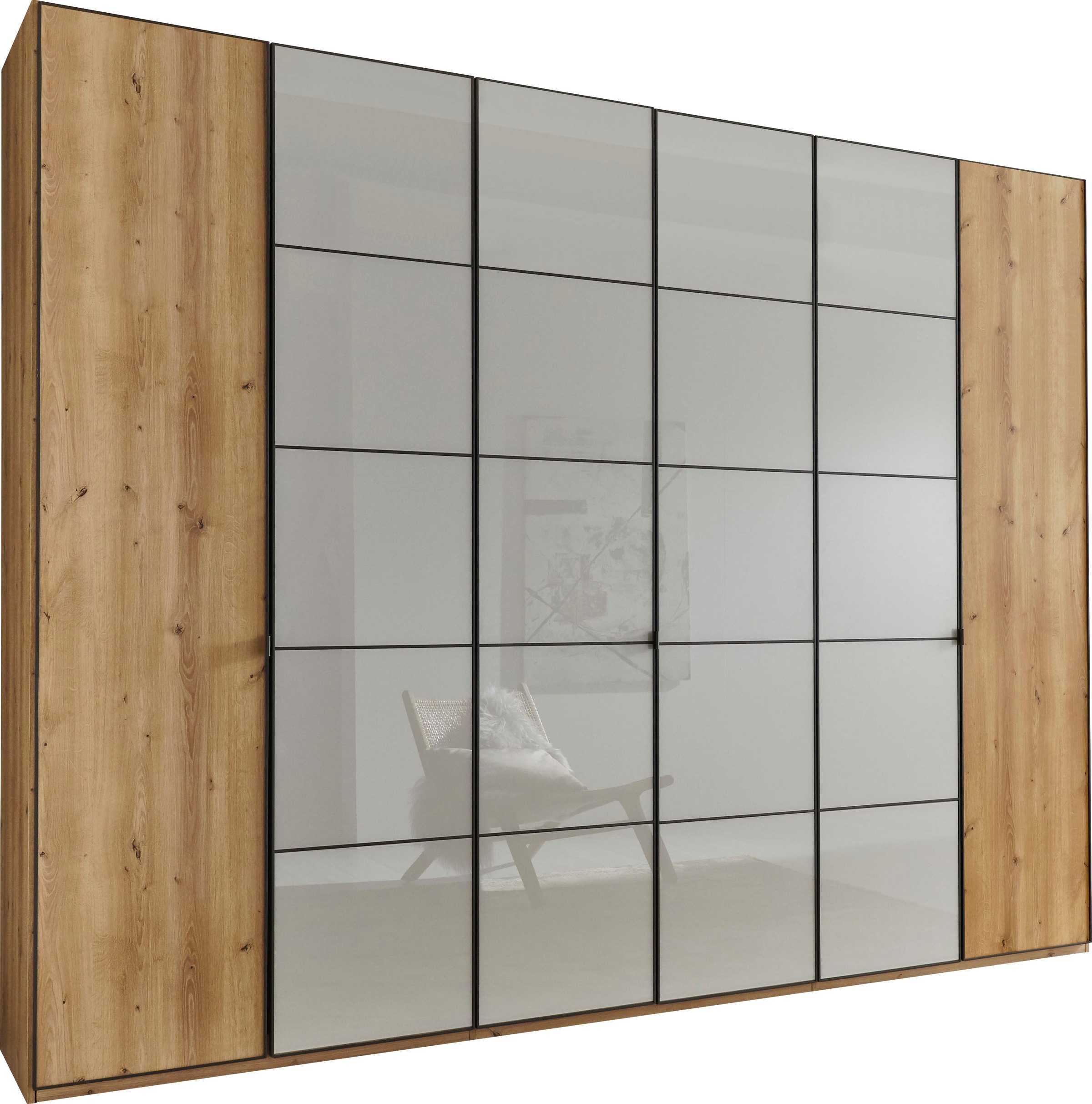 WIEMANN Kleiderschrank "Quito" hochwertige Beschläge inkl. Türdämpfung günstig online kaufen