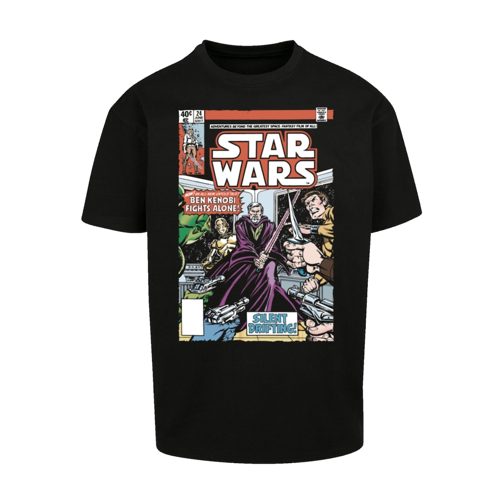 F4NT4STIC T-Shirt »Star Wars Ben Kenobi Fights Alone«