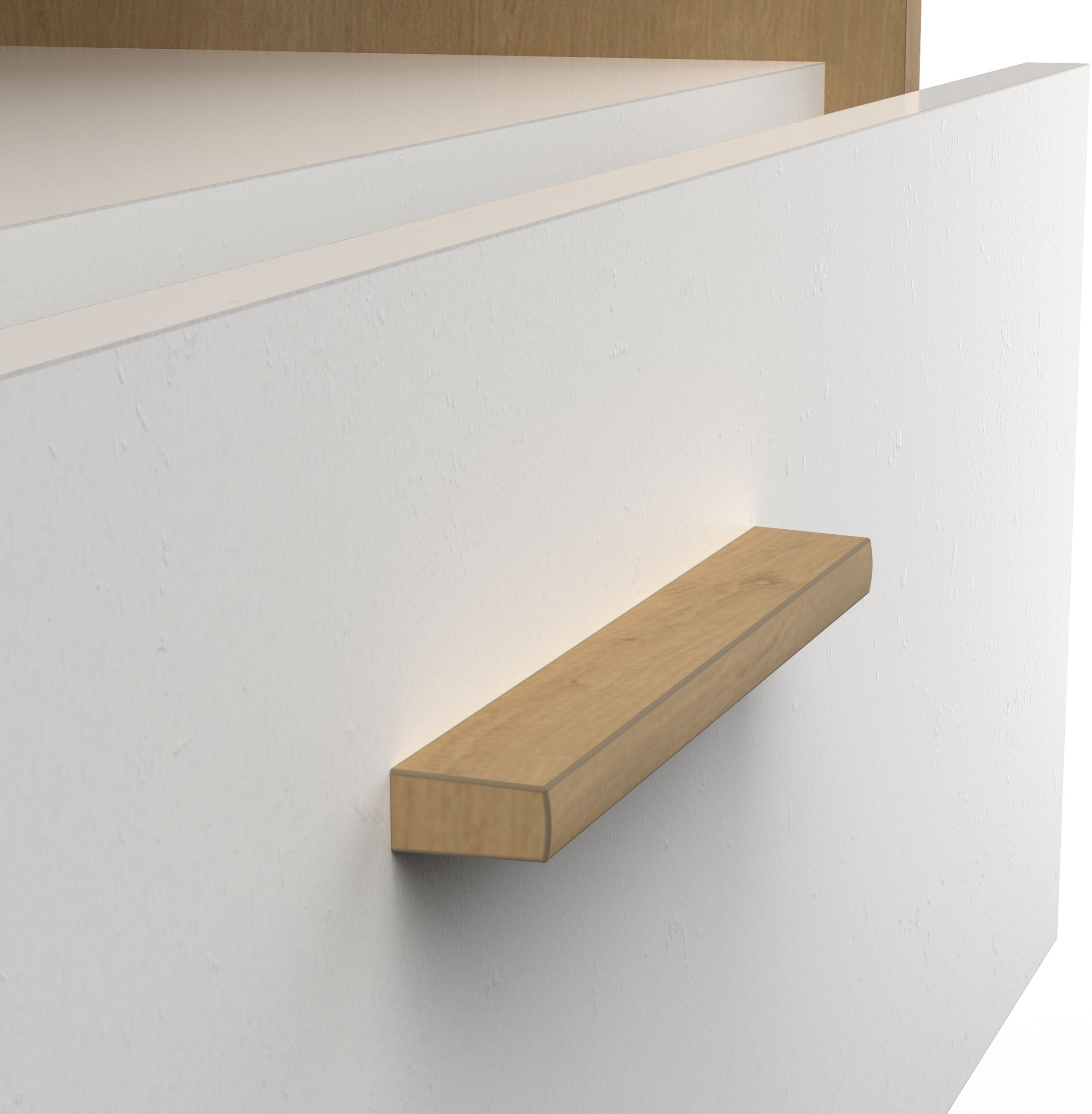 Demeyere GROUP Nachtschrank »MEUBLES Naili«, Kommode 2 Schubladen/ 1 Niche