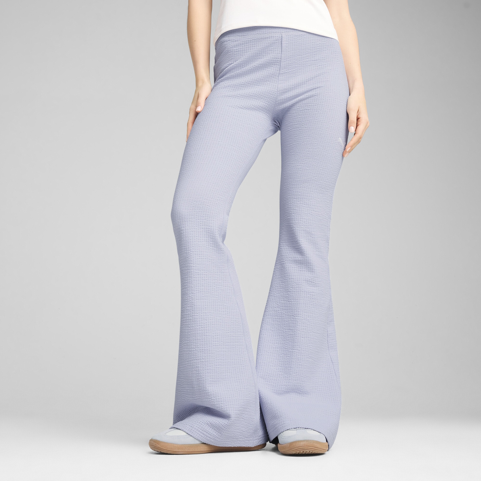 PUMA Leggings »DARE TO Strukturierte ausgestellte Leggings Damen«