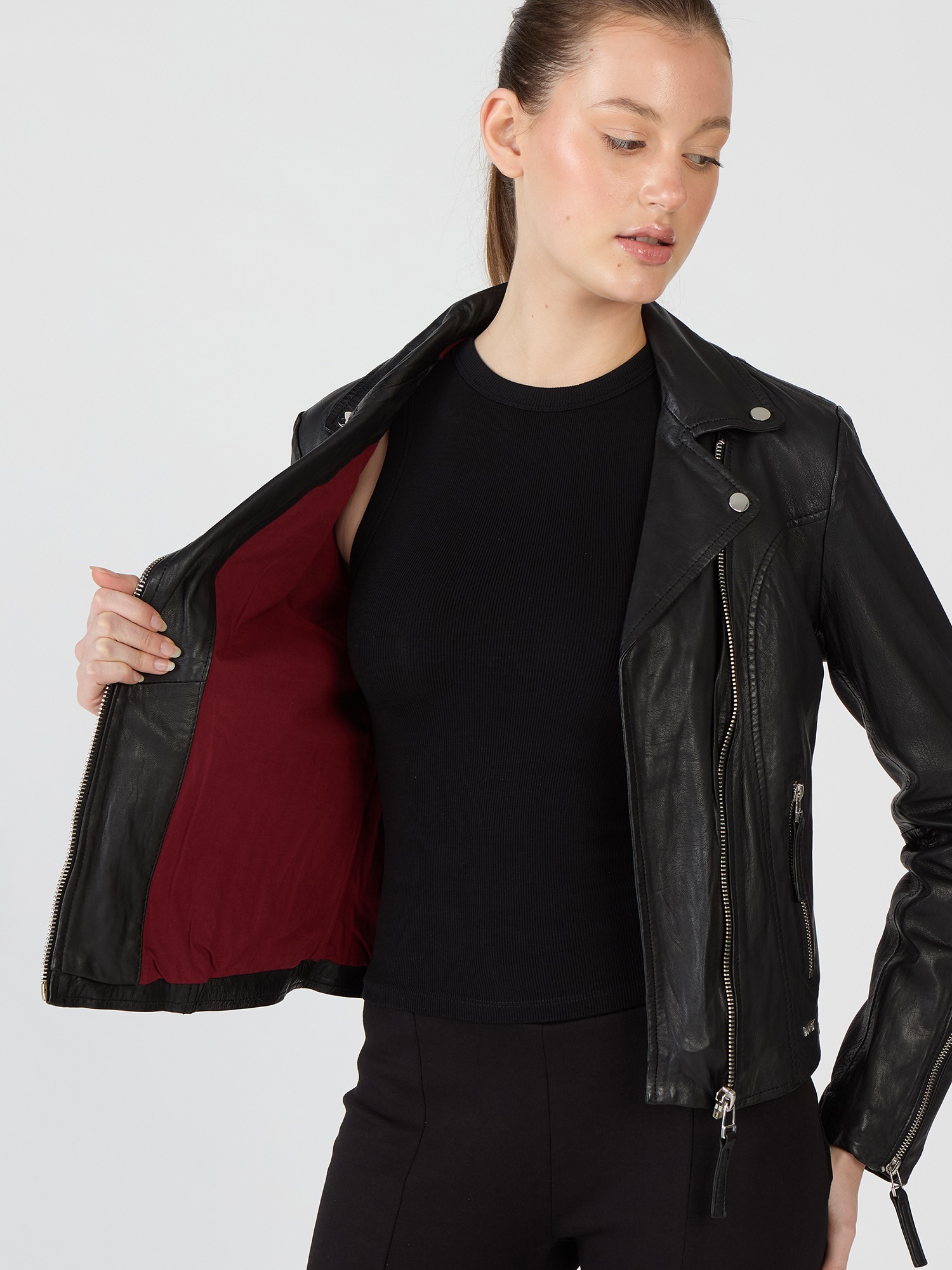 Maze Lederjacke »Amur«