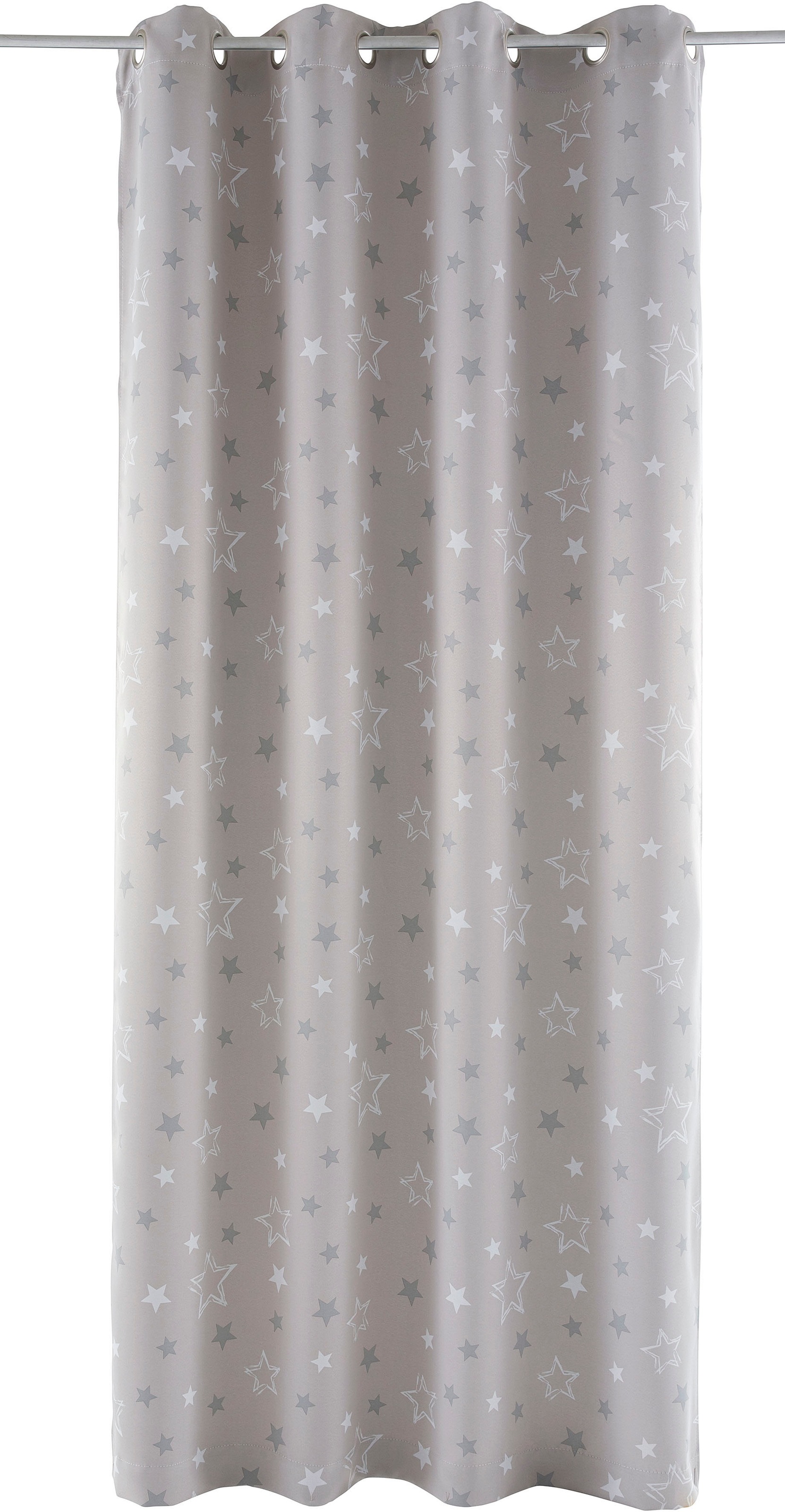 my home Vorhang "STARRY" Ösen 1 Stk. tlg. bedruckt, blickdicht, verschieden günstig online kaufen