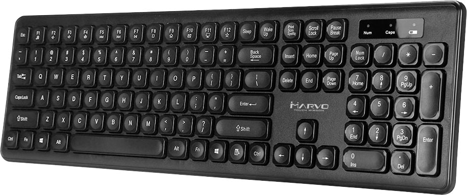 MARVO Tastatur- | BAUR Maus« und Maus-Set und Tastatur »Marvo Wireless/kabellose