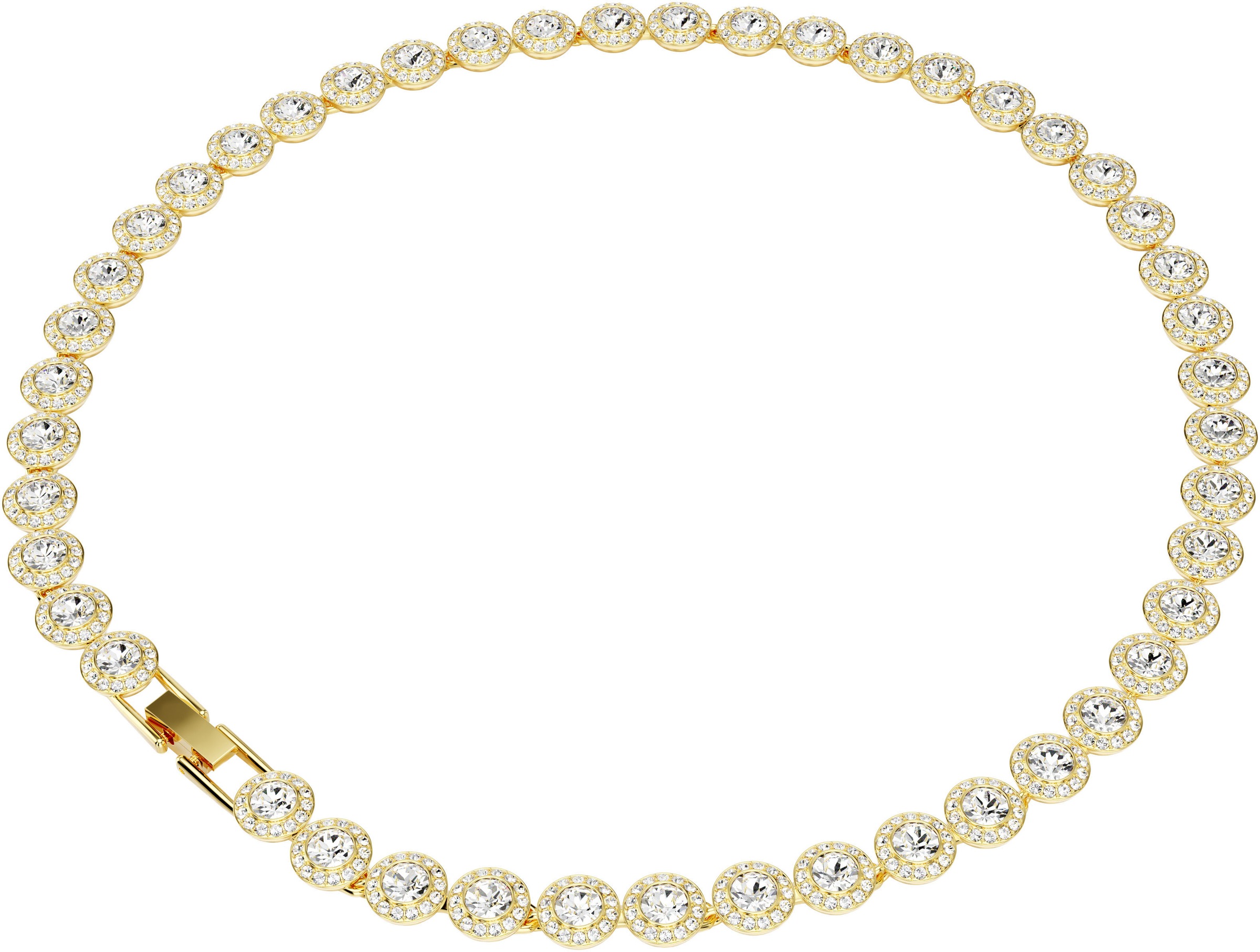 Swarovski Collier »Schmuck Geschenk Una Angelic Tennis Halskette, 5720505, 5727095«, mit Swarovski® Kristall