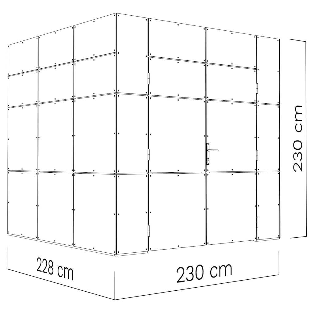 BERTILO Gartenhaus »HPL 1«