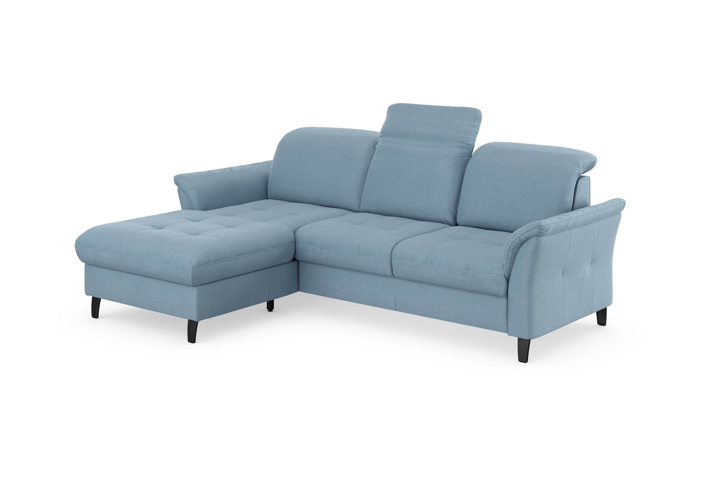 Thumbnail - sit&more Ecksofa "Maggiore L-Form" wahlweise mit Kopfteilverstellung, Bettfunktion und Bettkasten