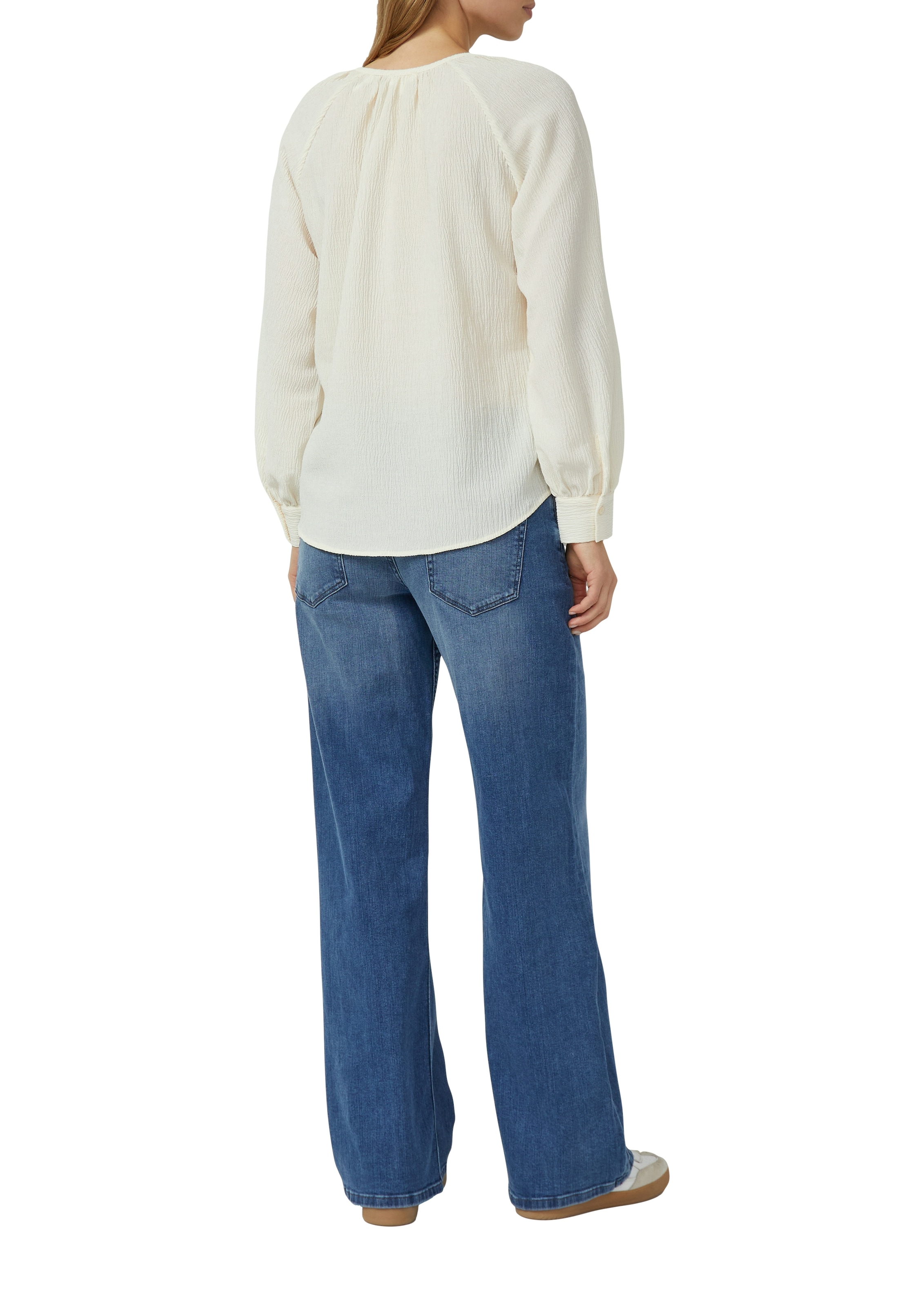 s.Oliver Langarmbluse mit Manschetten