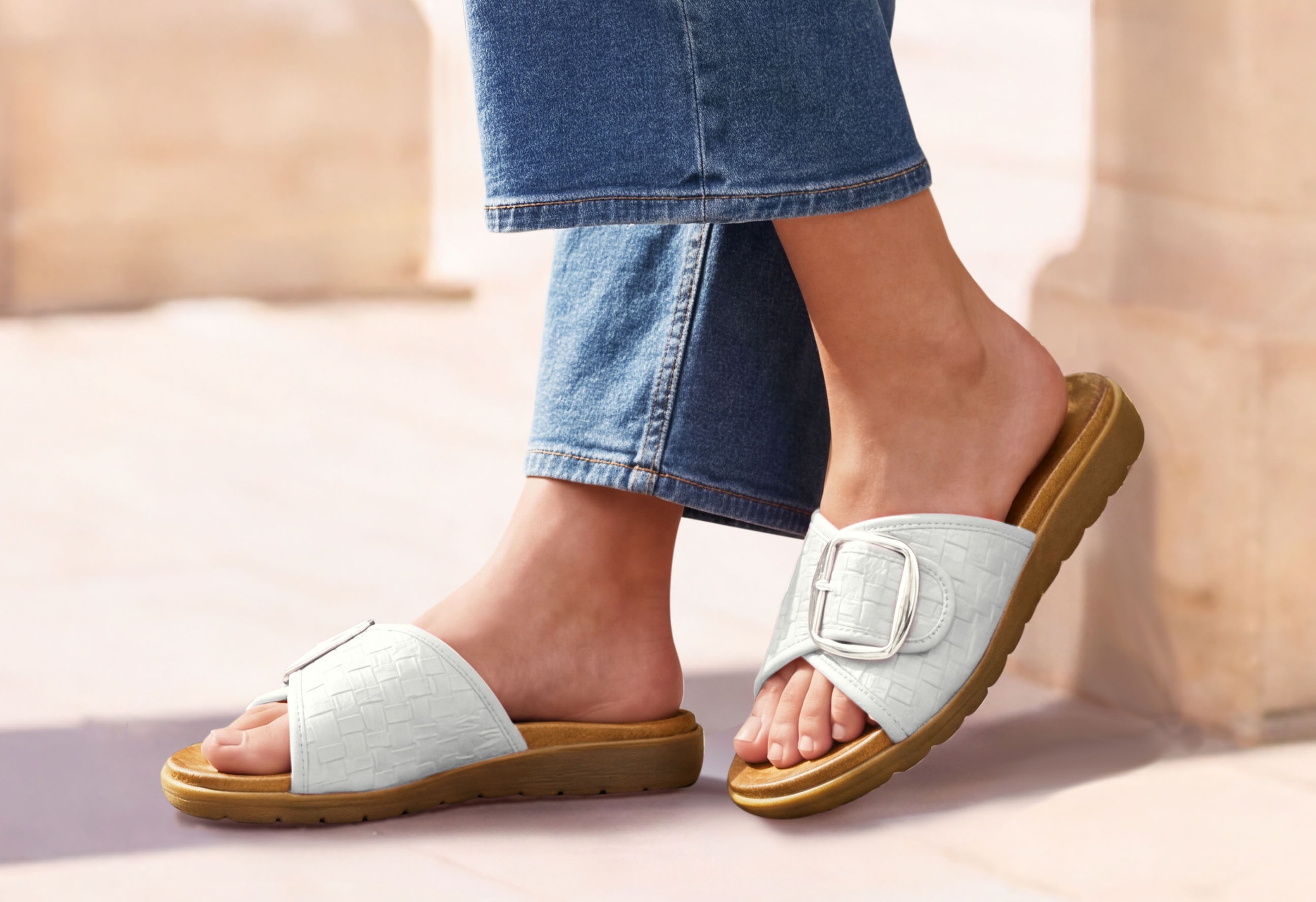 Vivance Pantolette  mit softer Innensohle