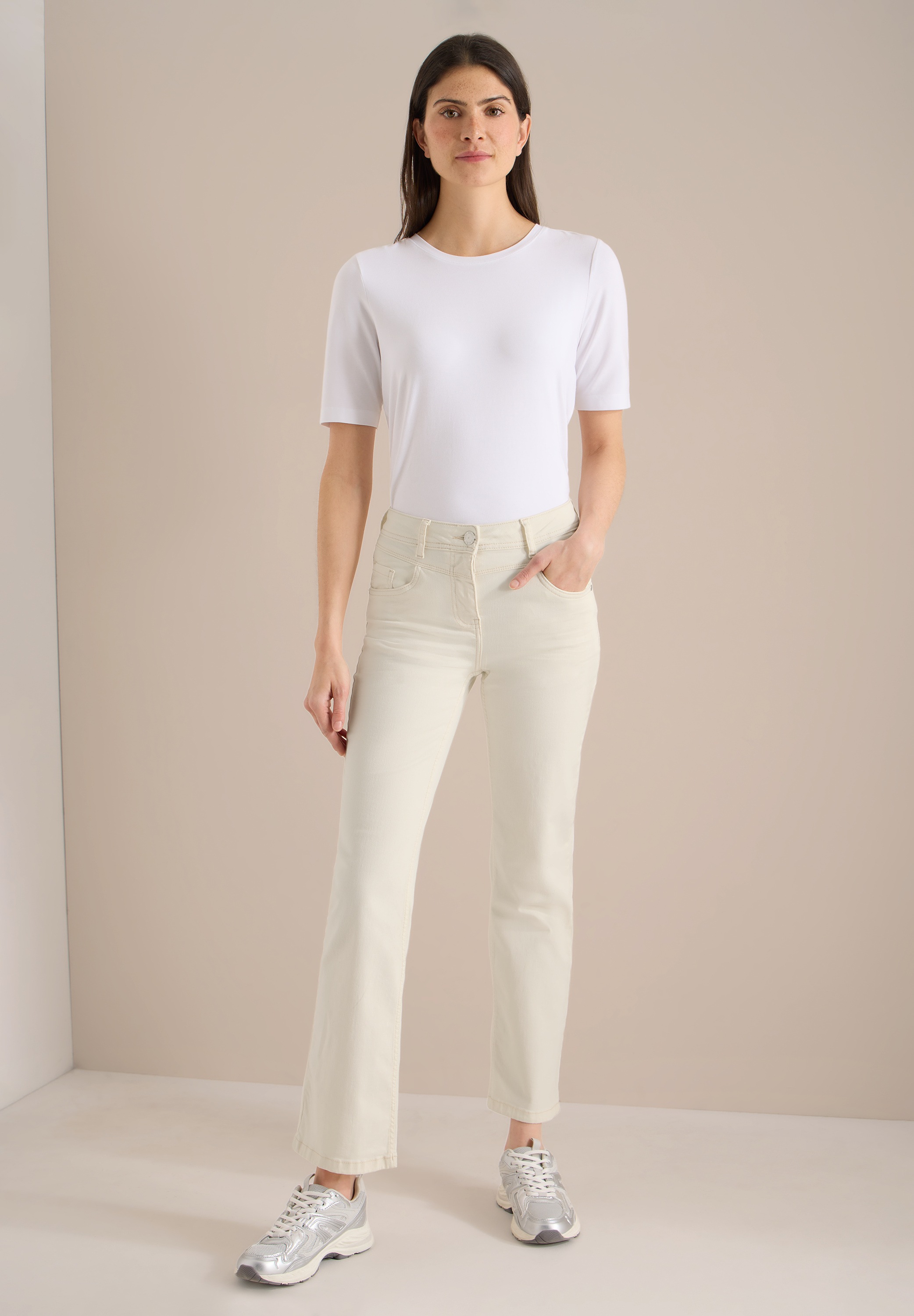 Cecil Comfort-fit-Jeans High Waist